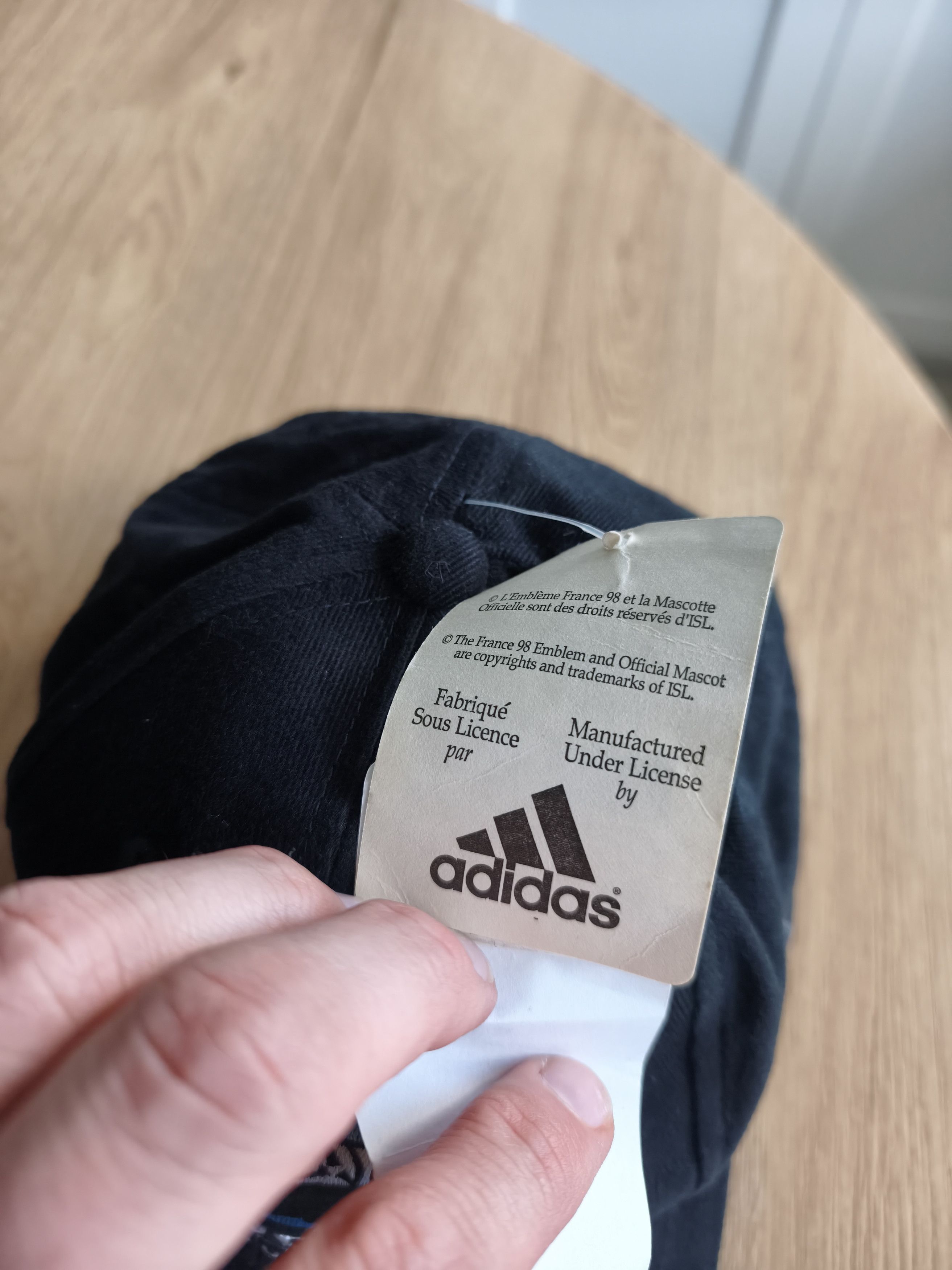 Adidas France 1998 World Cup Adidas Hat Argentina BNWT Size ONE SIZE - 3 Thumbnail