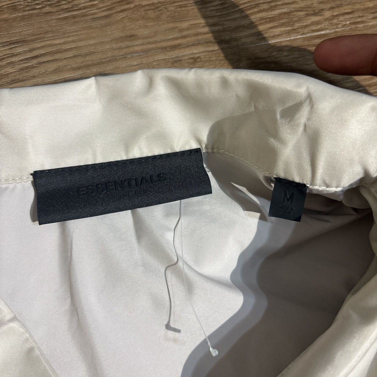 Essentials Essentials Fear of God Coaches Jacket Size M Size US M / EU 48-50 / 2 - 4 Thumbnail