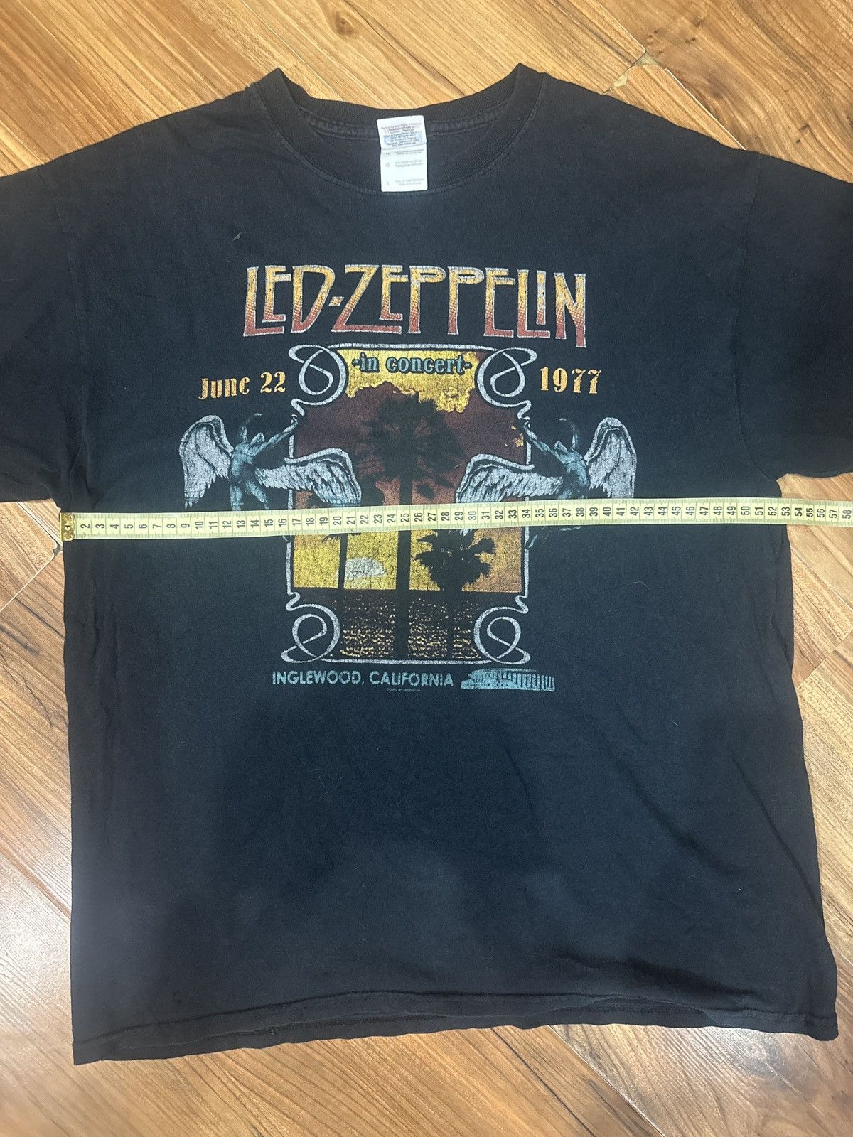 Gildan Led Zeppelin vintage t-shirt 2007 Size L Size US L / EU 52-54 / 3 - 2 Thumbnail
