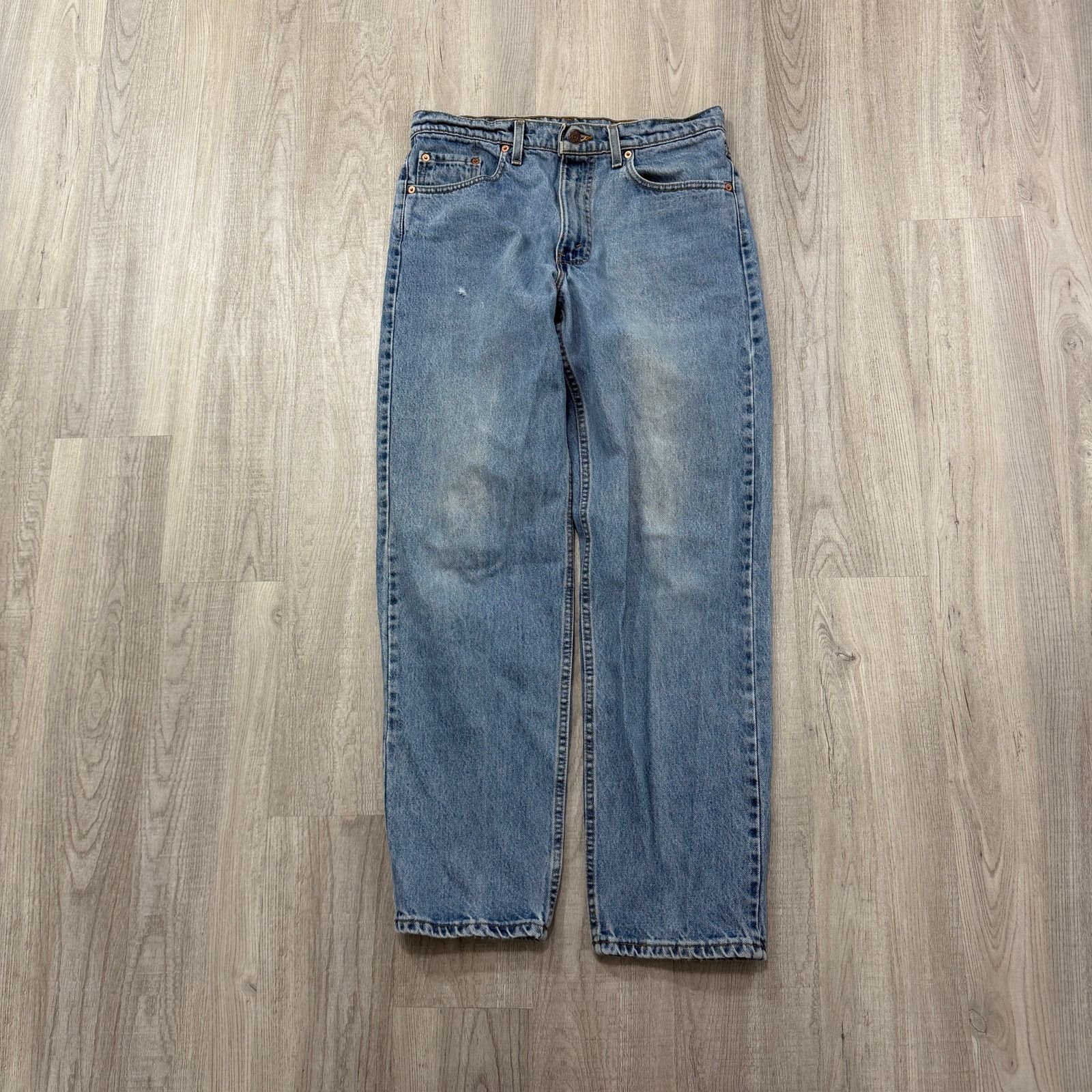 Levi's Vintage Levis 550 Jeans Men's 34x31 Blue Relaxed Denim 90s Size US 34 / EU 50 - 2 Thumbnail