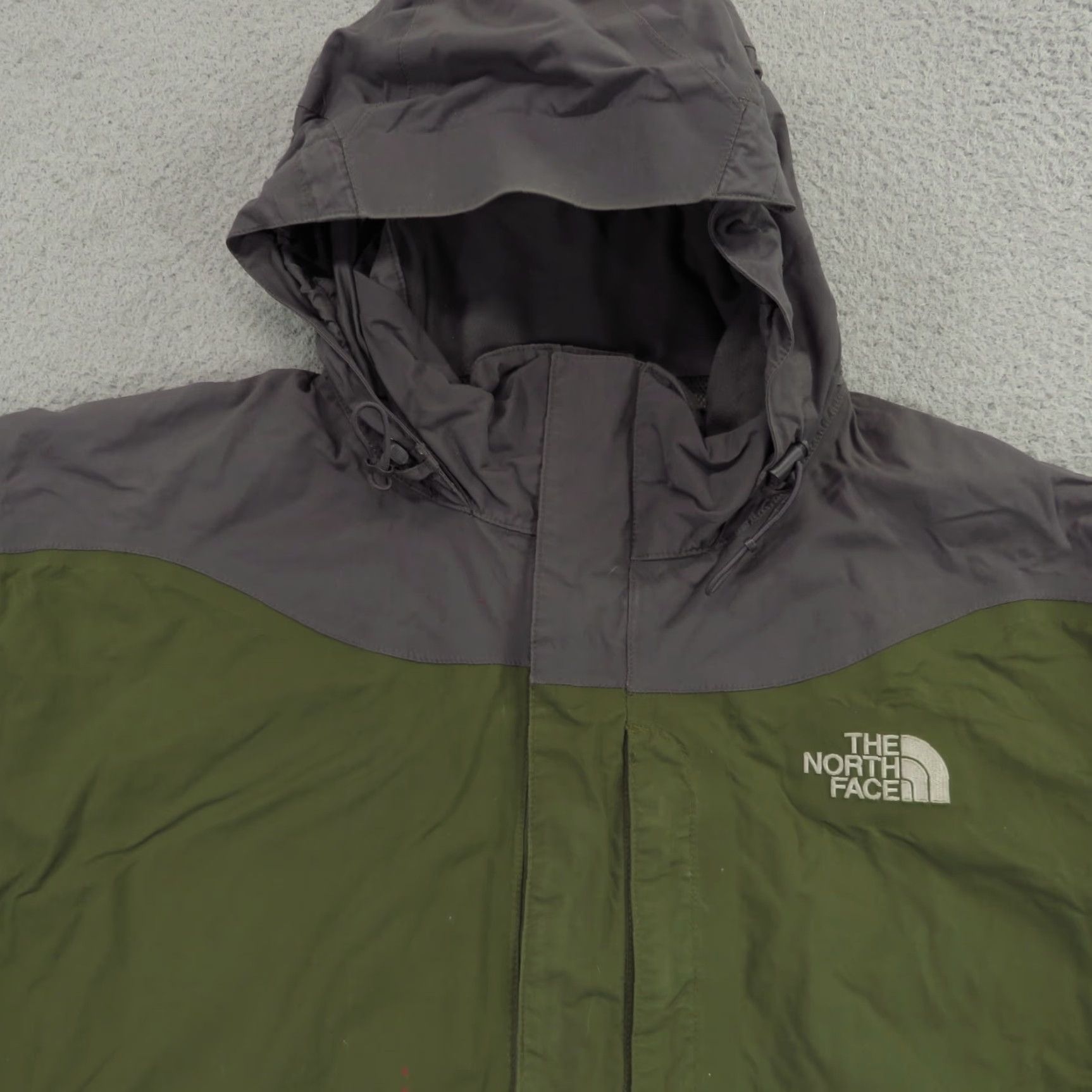 The North Face The North Face Jacket Mens XL Olive Green Hyvent Shell Vented Lightweight Taped FLAW Size US XL / EU 56 / 4 - 7 Thumbnail