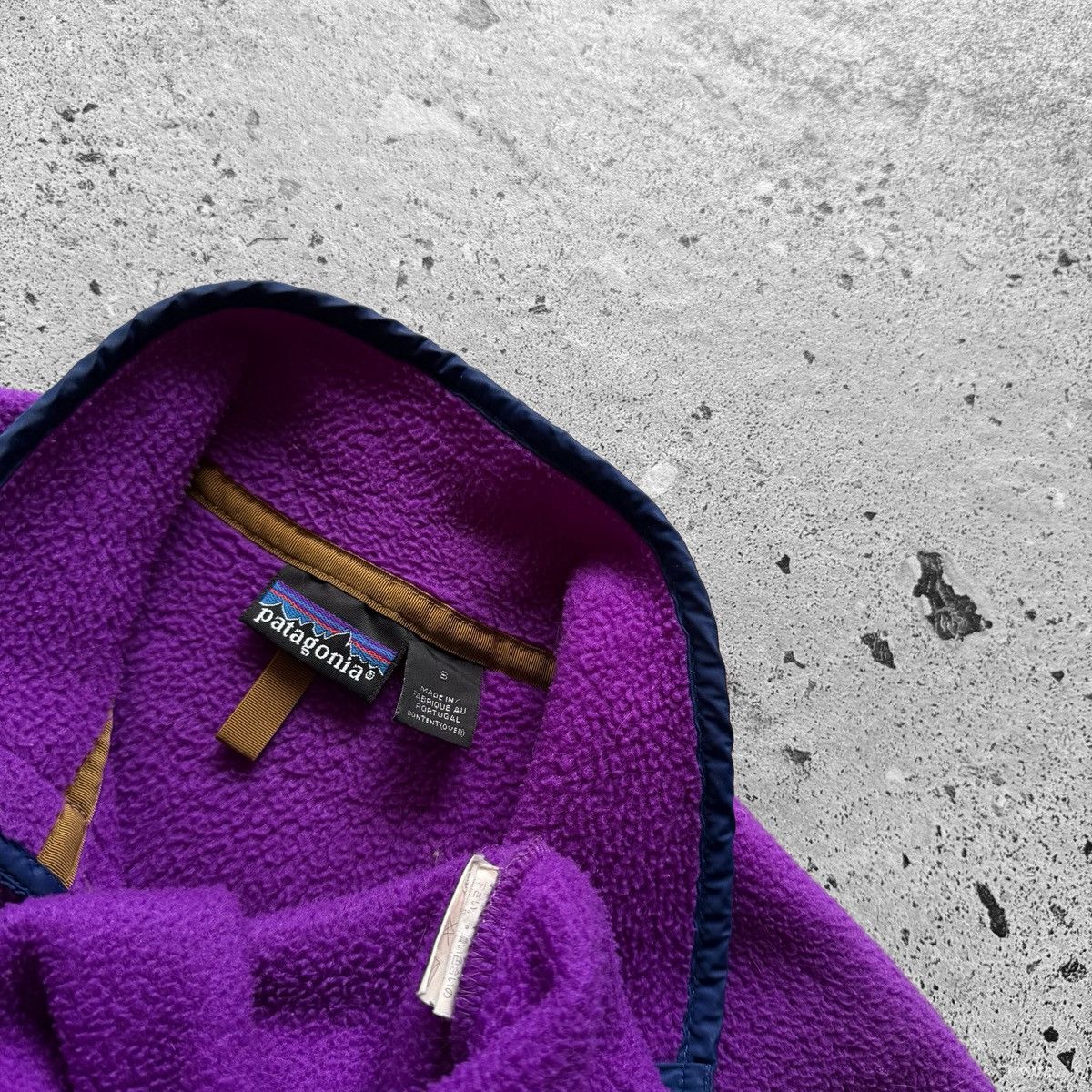 Patagonia Patagonia Synchilla Snap-T Men Fleece Pullover Jacket Purple Size US S / EU 44-46 / 1 - 5 Thumbnail