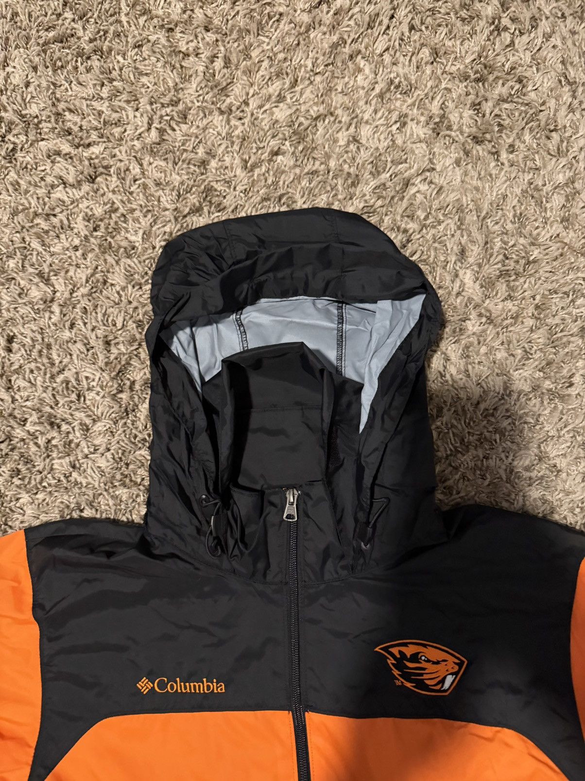 Columbia Oregon State University reversible windbreaker jacket. Size US XL / EU 56 / 4 - 3 Thumbnail