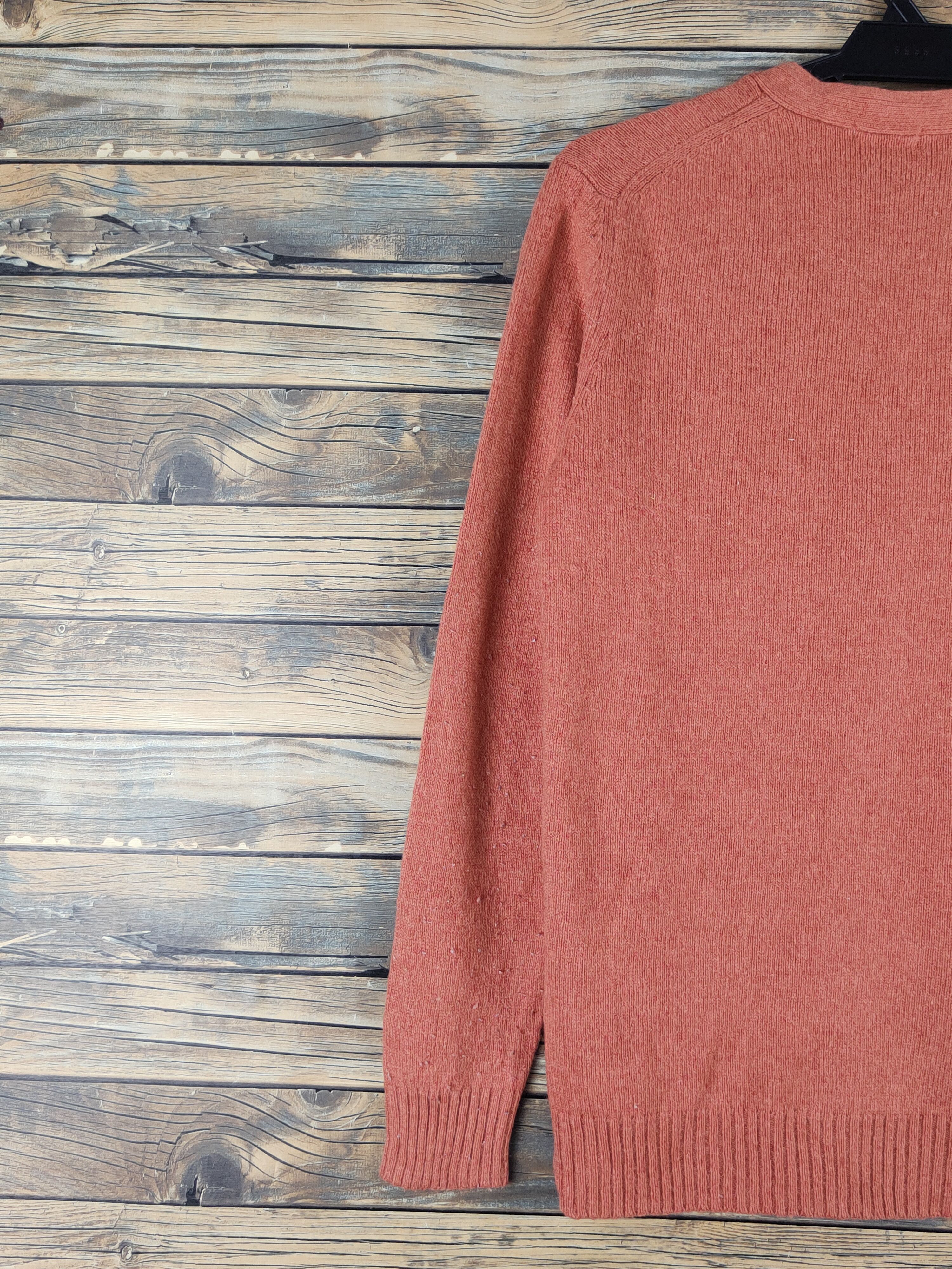 Homespun Knitwear × Japanese Brand Uniqlo japan Orange Knitwear Cardigan #W1195 Size US M / EU 48-50 / 2 - 8 Thumbnail