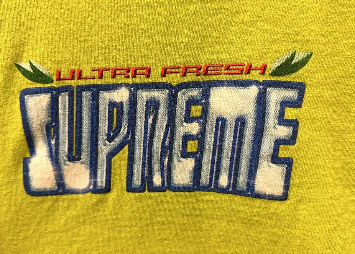 Supreme RARE Ultra Fresh Supreme Tee Size US L / EU 52-54 / 3 - 6 Thumbnail
