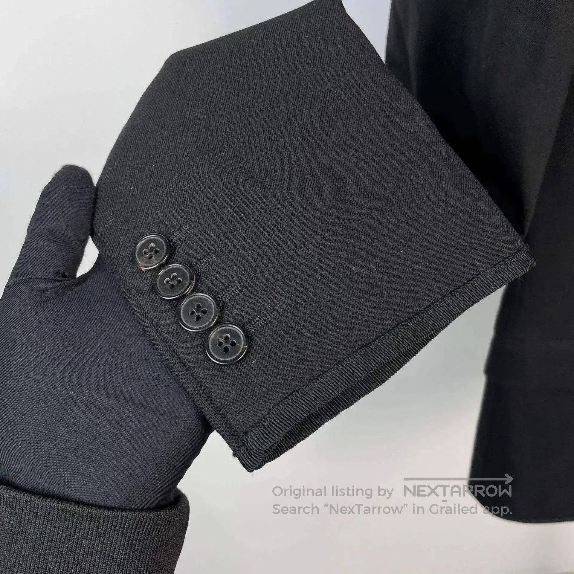 Yves Saint Laurent Black Formal Blazer with Button Closure. Size US M / EU 48-50 / 2 - 2 Thumbnail