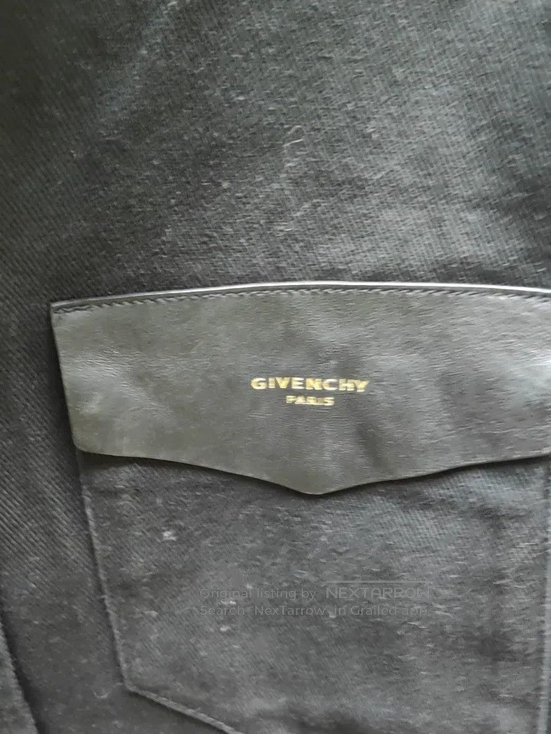 Givenchy Givenchy Men's Black Denim Shirt, Size M, 100 Size US M / EU 48-50 / 2 - 2 Thumbnail