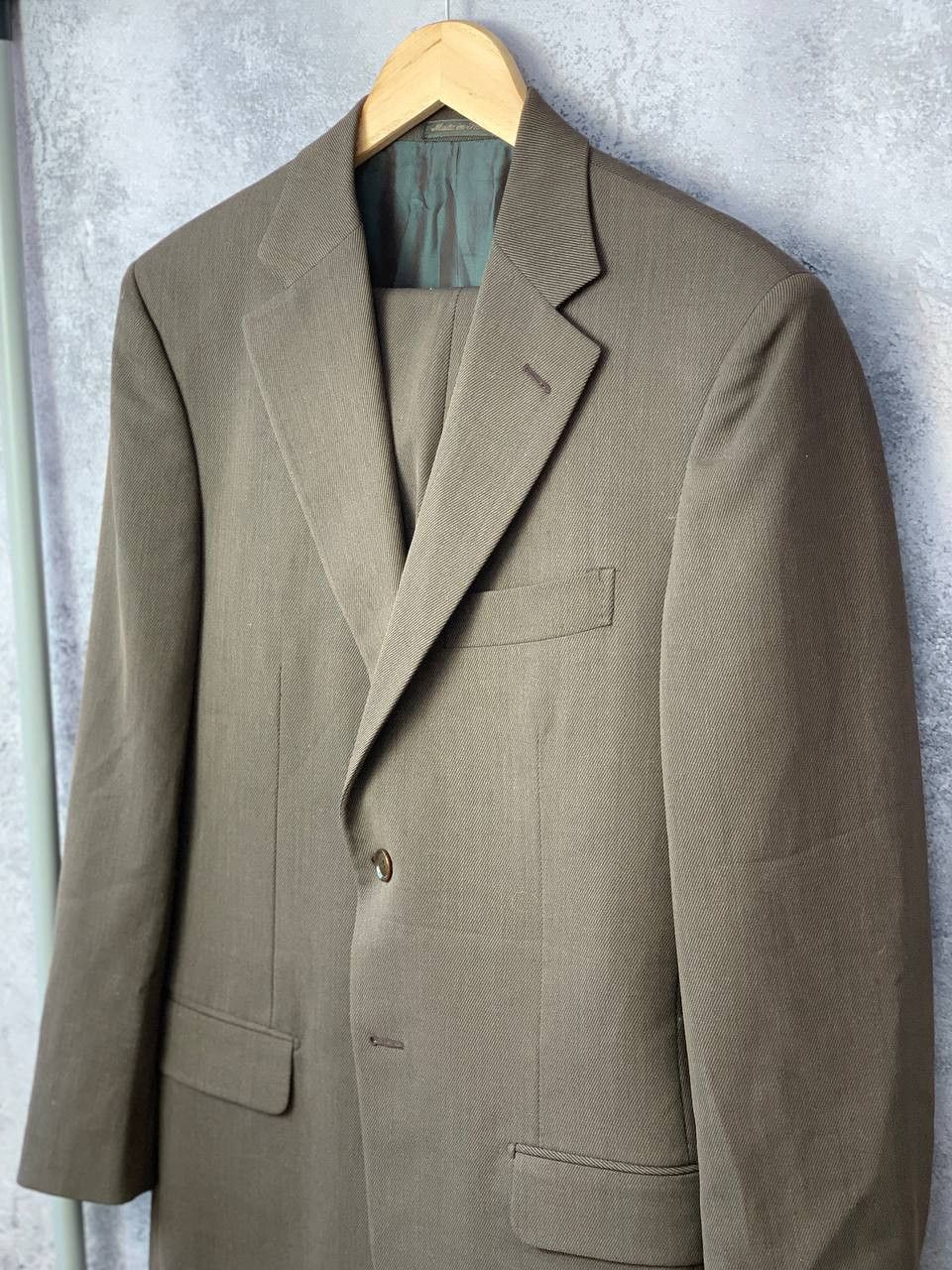 Pal Zileri RRP 800$ Pal Zileri Luxury Suit Blazer + Pants Brown 50R Size 50R - 7 Thumbnail