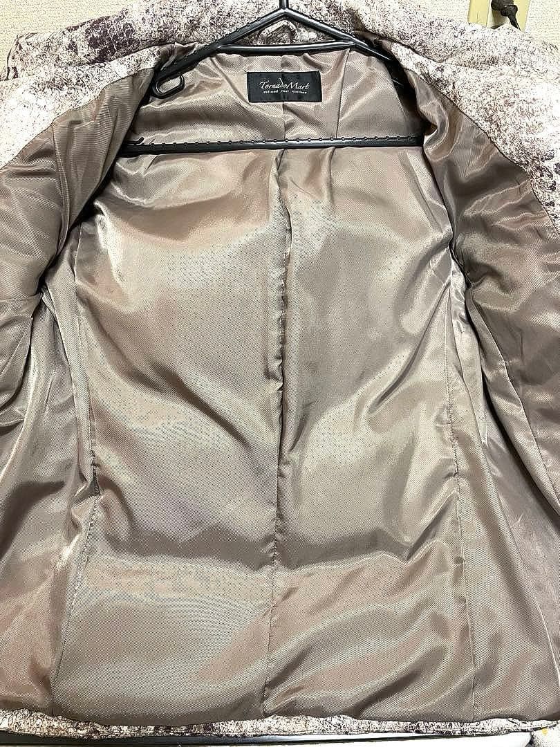 Tornado Mart Tornado Mart White Leopard Print Jacket AW12 Size US M / EU 48-50 / 2 - 8 Thumbnail