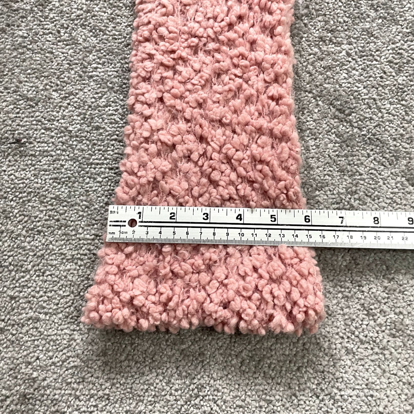 Pinko Sonoma Scarf Womens One Size Pink Soft Fluffy New NWT Cold Weather Popcorn Size ONE SIZE - 6 Thumbnail