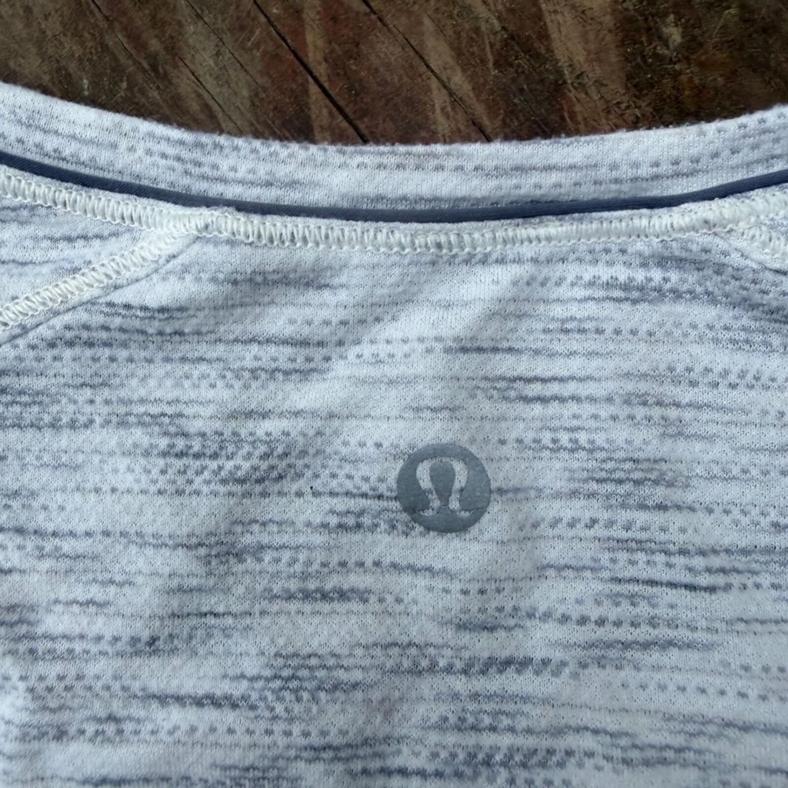 Lululemon Lululemon Womens Space Dye T-Shirt Size ONE SIZE - 3 Thumbnail
