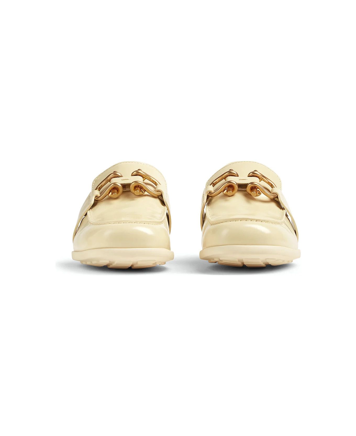 Bottega Veneta o1n1vont0625 Monsieur Mocassin Calfskin Loafers in Butter Size US 6.5 / IT 36.5 - 2 Thumbnail