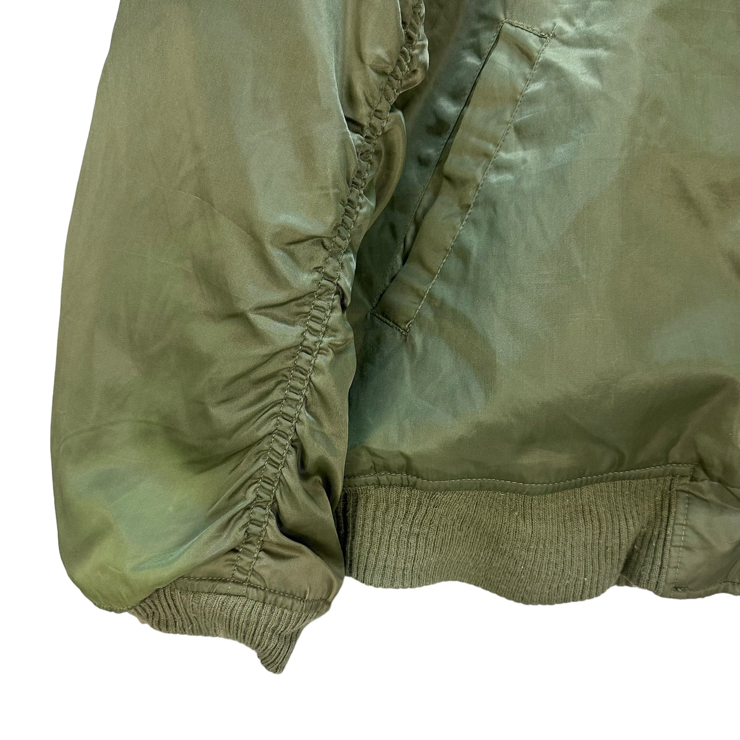 Vintage BACK FIRE USA Big Logo MA-1 Bomber Jacket #A9-0215 Size US L / EU 52-54 / 3 - 6 Thumbnail
