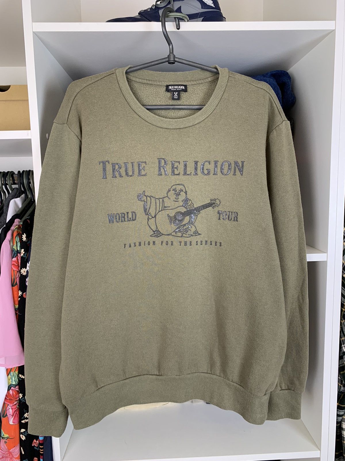 True Religion True Religion Big Logo Sweatshirt Size US M / EU 48-50 / 2 - 1 Thumbnail