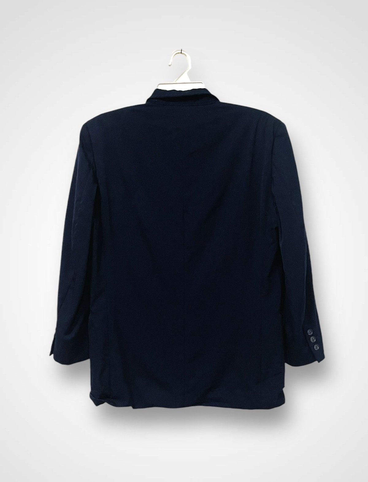 Issey Miyake × Japanese Brand Issey Miyake Product Navy Blue Blazer Size US M / EU 48-50 / 2 - 2 Thumbnail