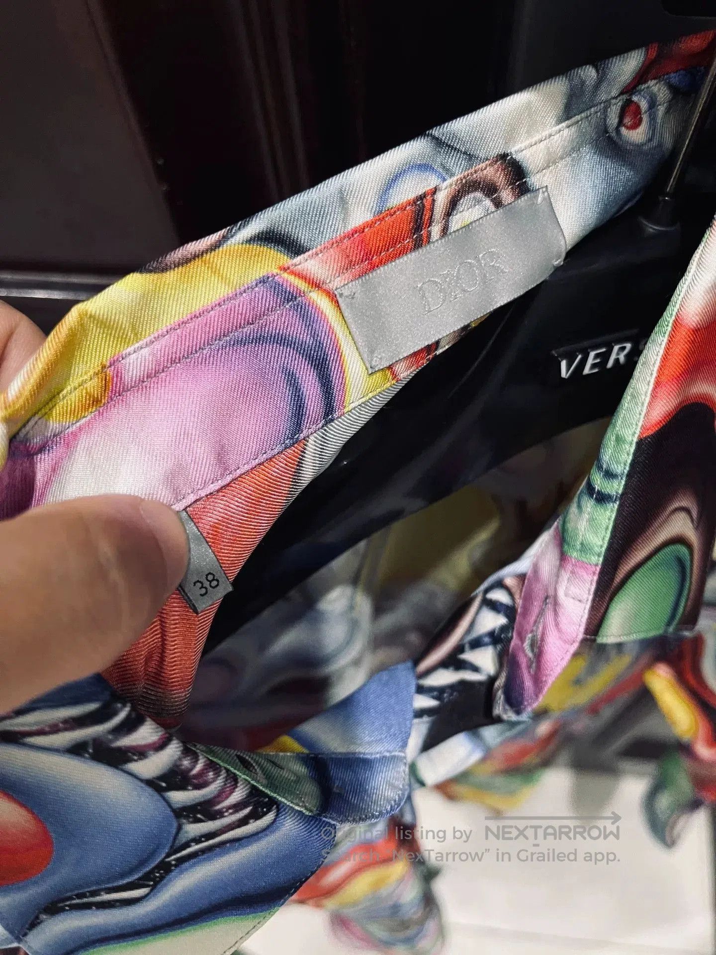 Dior DIOR X Kenny Scharf Silk Shirt. Size US M / EU 48-50 / 2 - 4 Thumbnail