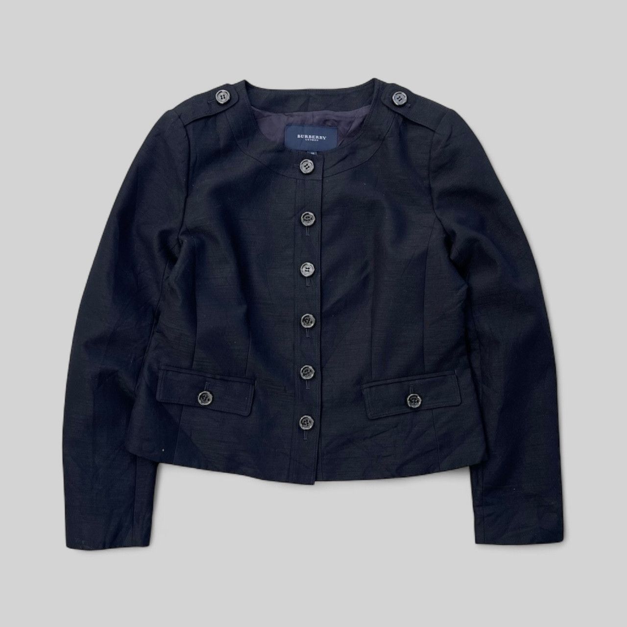 Burberry × Burberry Prorsum 🔥 BURBERRY LONDON WOMEN'S SINGLE BREASTED COAT/JACKET Size S / US 4 / IT 40 - 2 Thumbnail