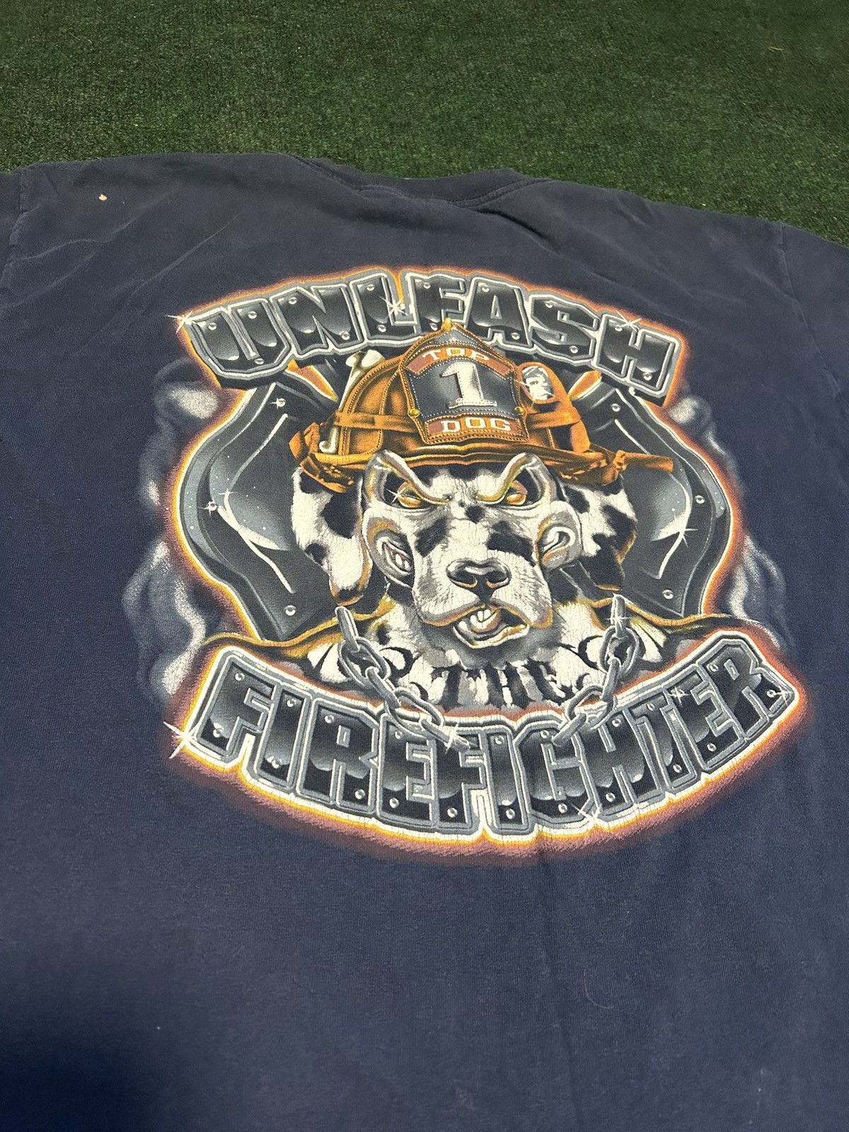 Harley Davidson × Vintage Y2K Grunge firefighter shirt Size US L / EU 52-54 / 3 - 1 Thumbnail
