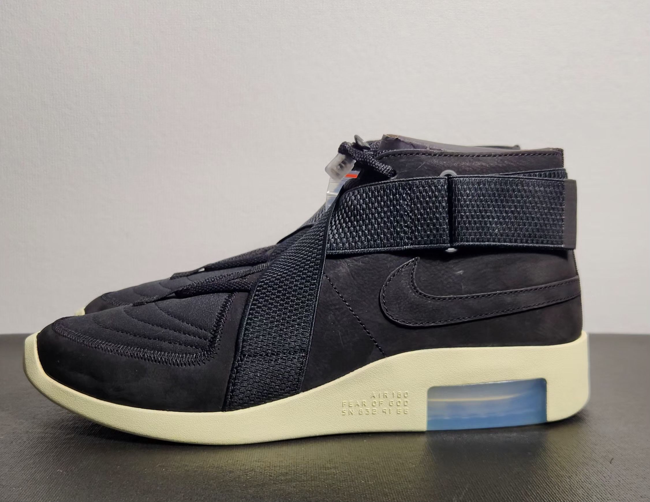 Nike Nike Air Fear of God Raid ‘Black’ AT8087 002 Size 10.5 Size US 10.5 / EU 43-44 - 6 Thumbnail