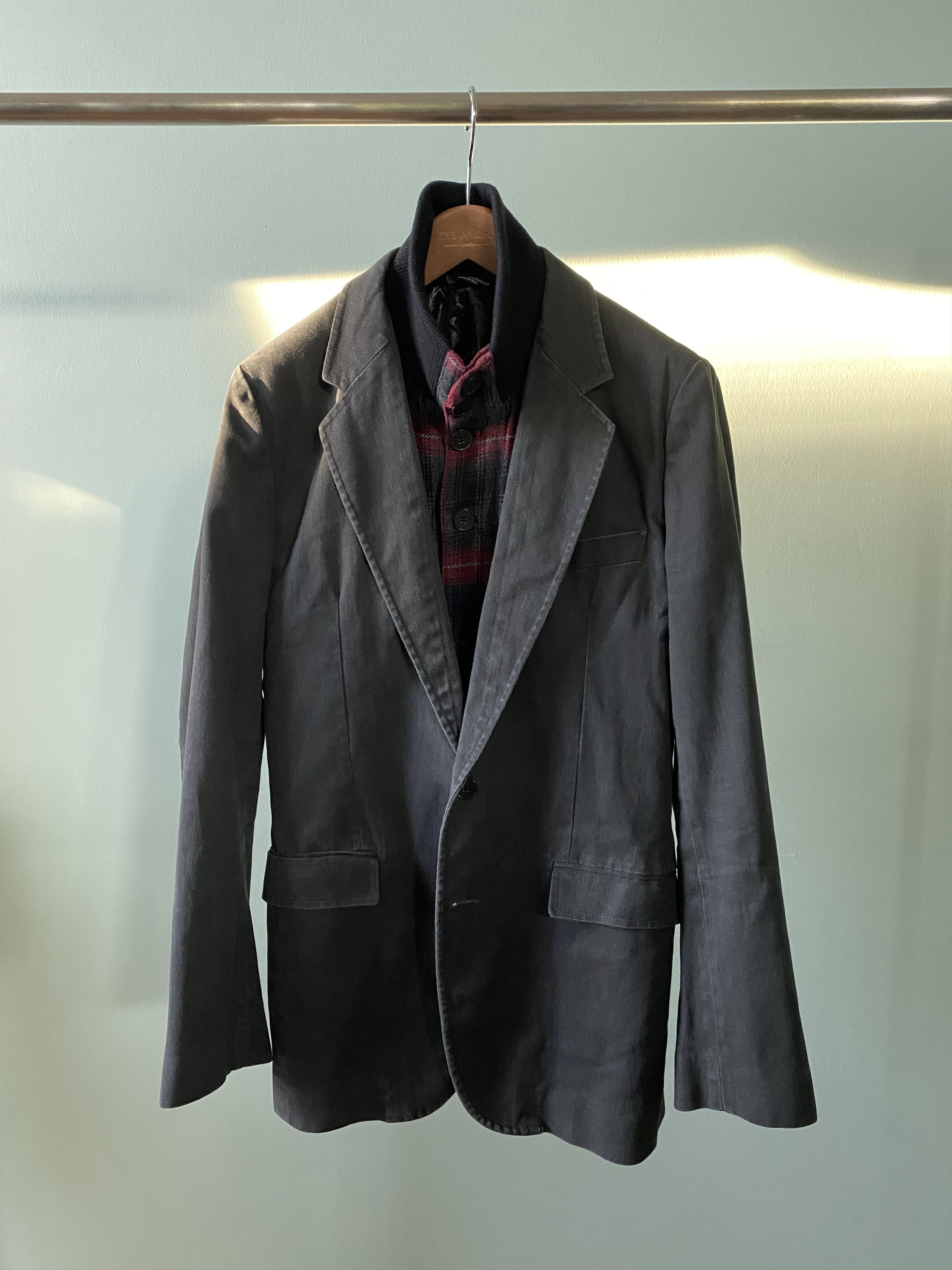 Dolce & Gabbana Double Layer Wool/Cotton Jacket Size US S / EU 44-46 / 1 - 13 Thumbnail