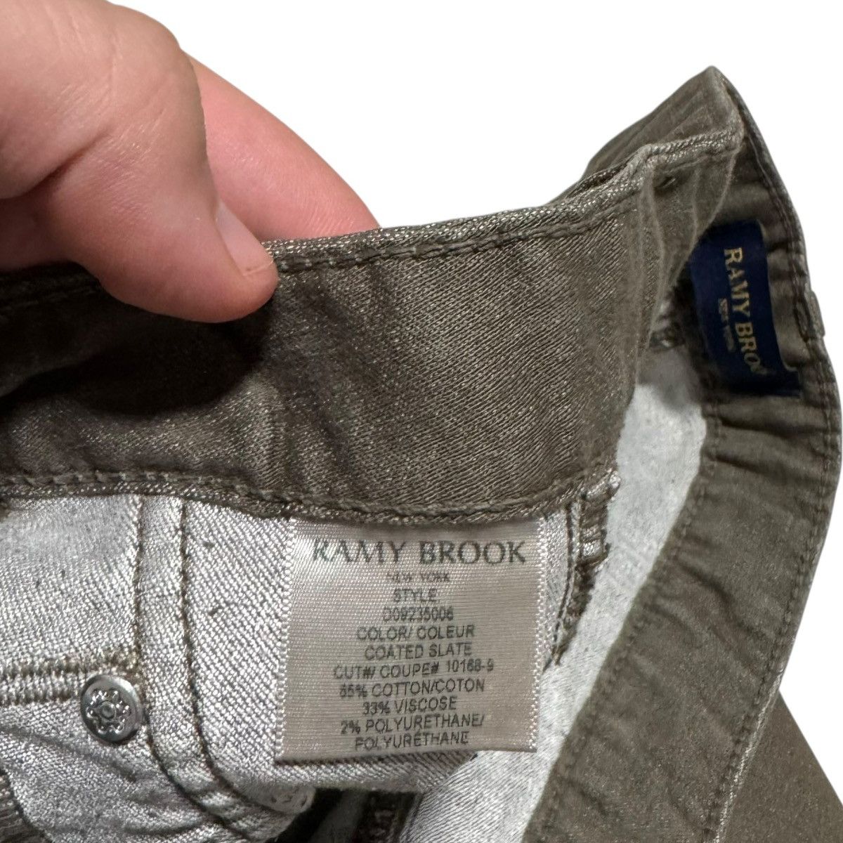 Ramy Brook Ramy Brook New York Coated Skinny Pants Women’s 28.5x27.75 Size 28" / US 6 / IT 42 - 7 Thumbnail