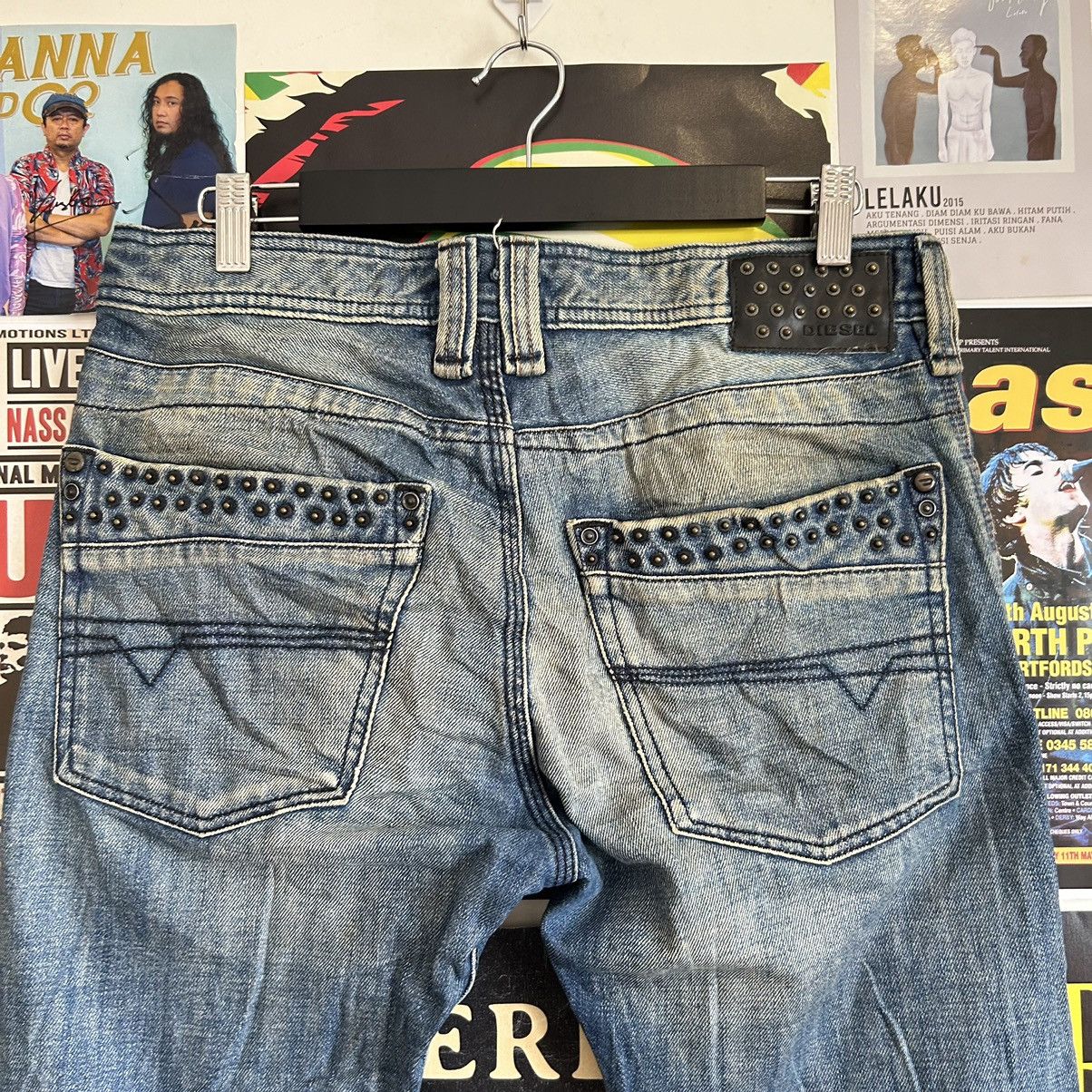 Diesel Vintage Diesel Timmen Stud Denim Size US 33 - 9 Thumbnail