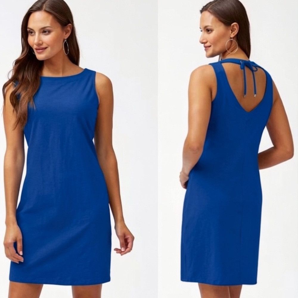 Tommy Bahama NWT New Tommy Bahama Jer-Sea Sheath Cotton Dress In Monaco Size XL / US 12-14 / IT 48-50 - 1 Thumbnail