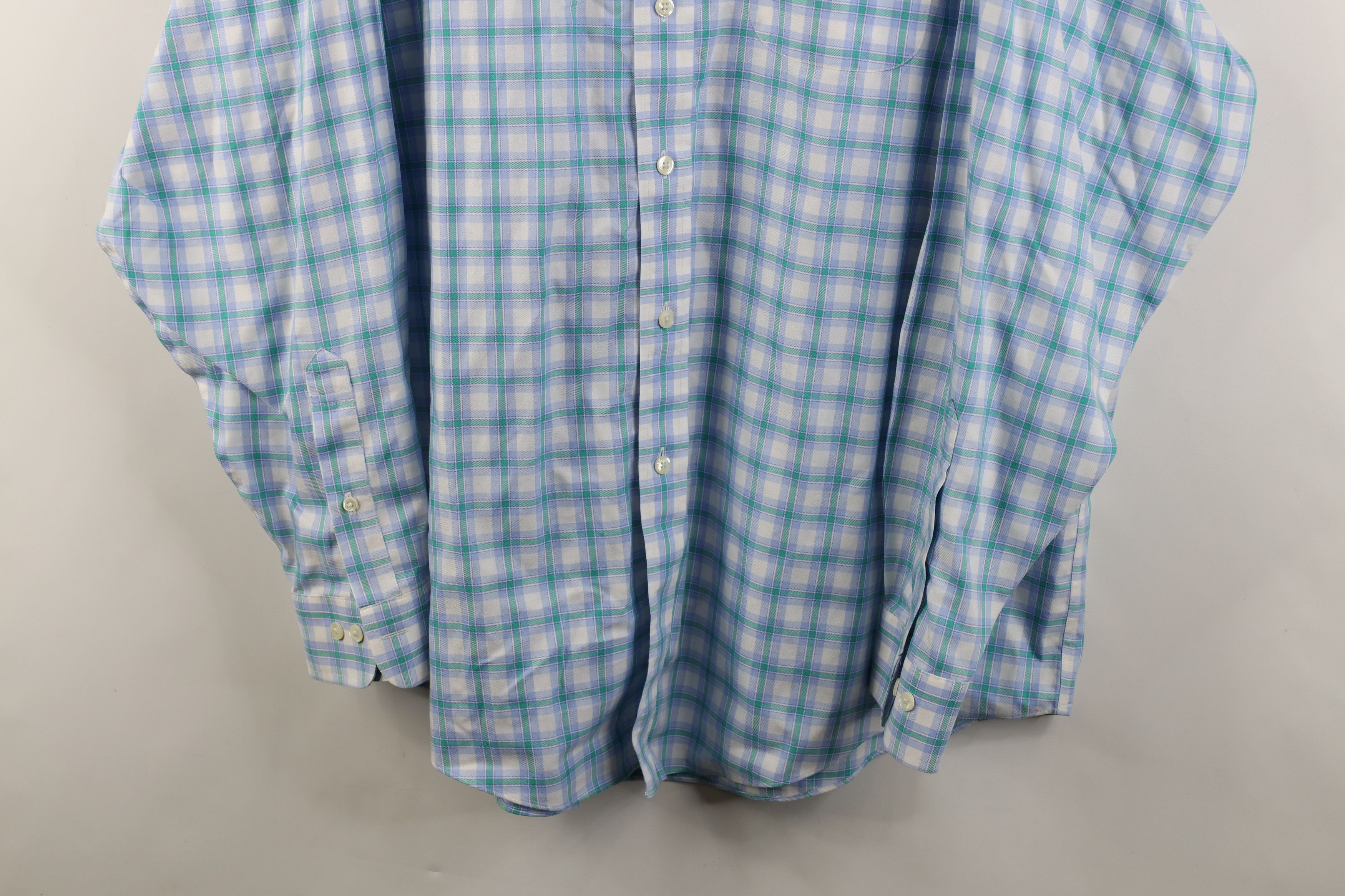 Brooks Brothers Vintage Brooks Brothers Cotton Button Down Shirt Plaid Size US XL / EU 56 / 4 - 3 Thumbnail