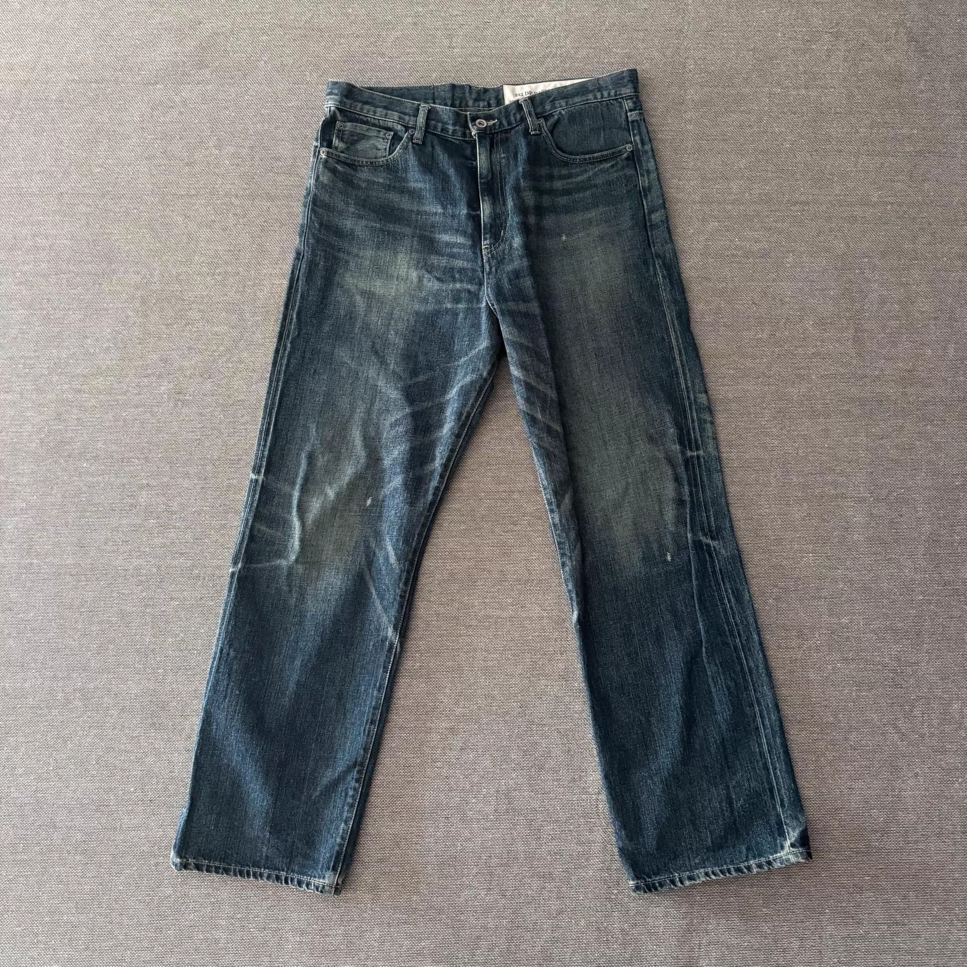 Neighborhood Neighborhood Takizawa 23aw Dp-Basic Washed Straight Jeans Size US 34 / EU 50 - 2 Thumbnail