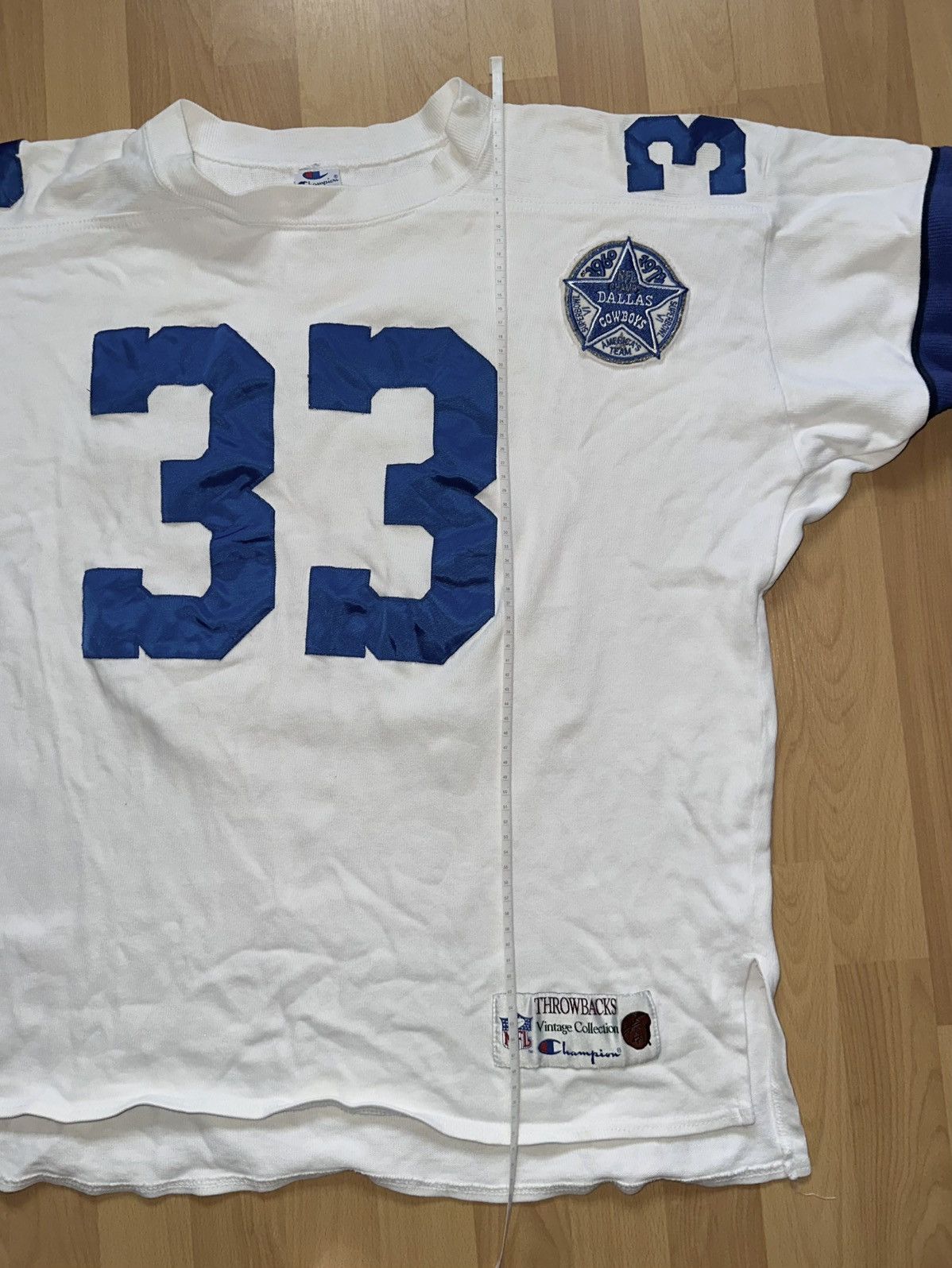 Champion Vintage Champion NFL Dallas Cowboys Jersey 1990s made in USA Size US XL / EU 56 / 4 - 19 Thumbnail