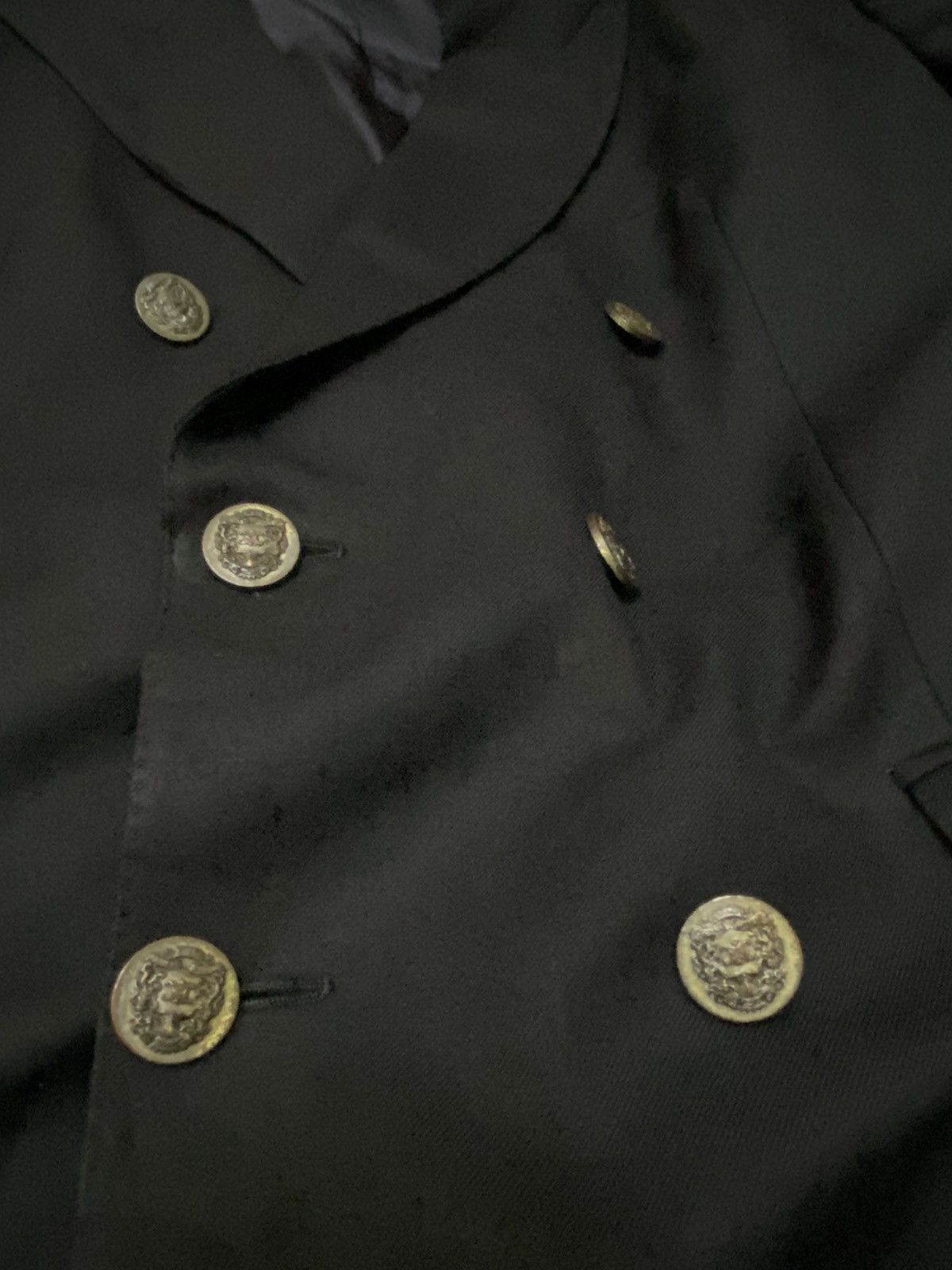 Celine CELINE PARIS DOUBLE BREAST BLAZER STAMPED LOGO BUTTON Size US S / EU 44-46 / 1 - 5 Thumbnail