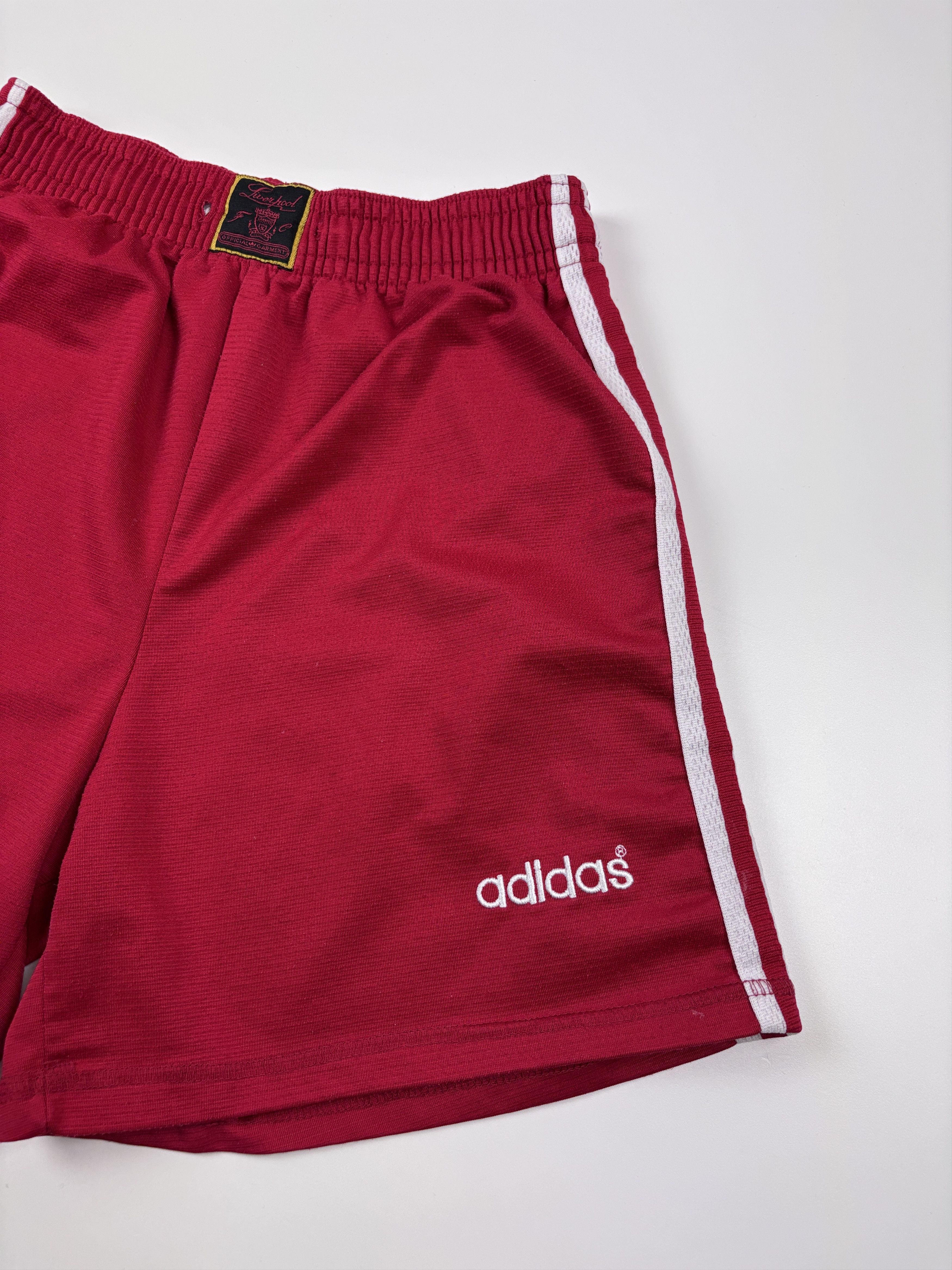 Adidas Liverpool 1995-1996 Adidas Home Football Soccer Shorts M Size US 29 - 2 Thumbnail