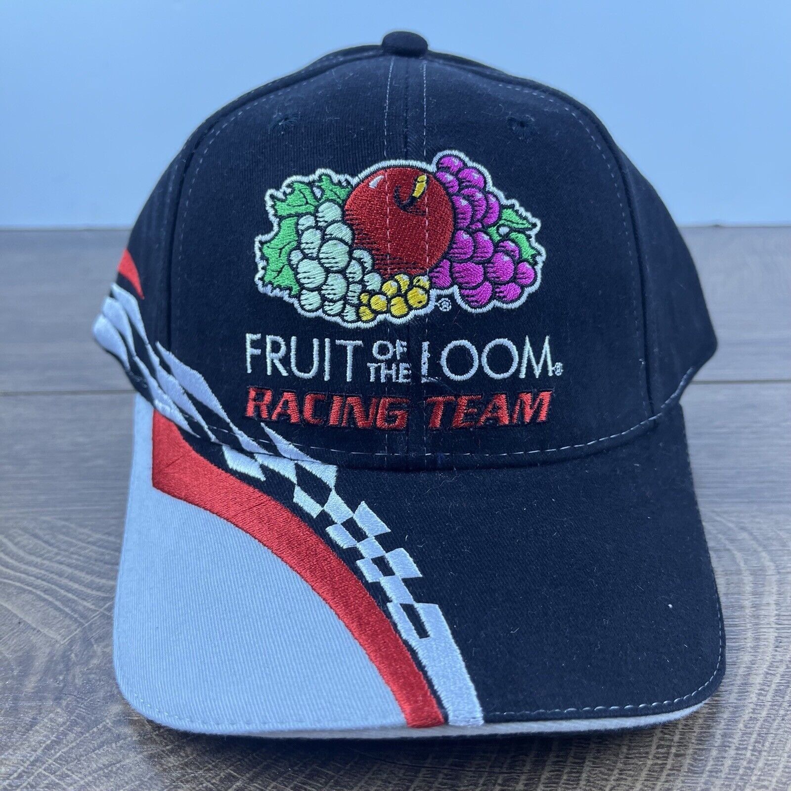 Other Fruit of the Loom Racing 55 Hat Black Hat Adjustable Hat Bla Size ONE SIZE - 1 Thumbnail