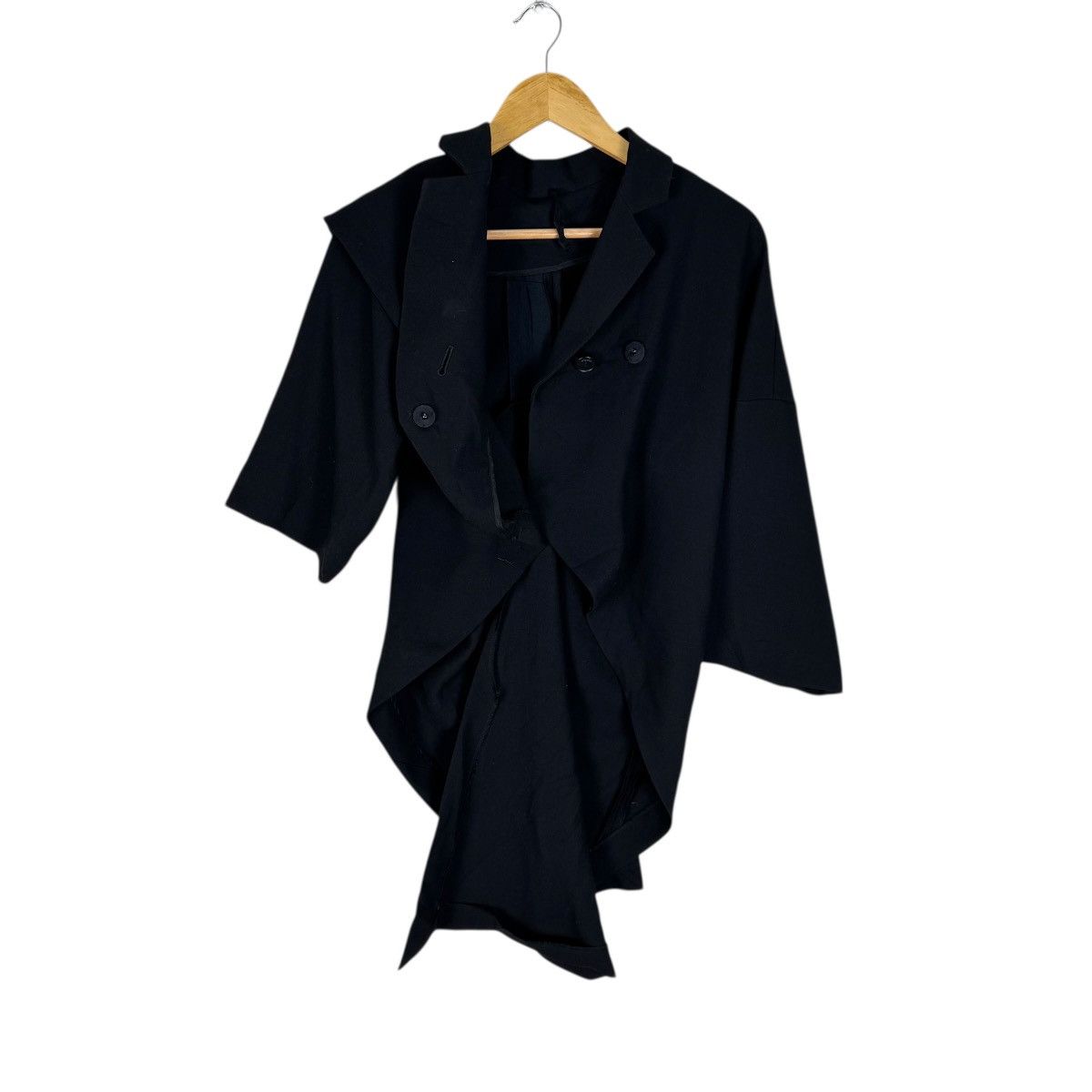 Japanese Brand 🌟ENFOLD JAPAN SAMPLE ASYMMETRIC FW2019 JACKET Size S / US 4 / IT 40 - 9 Thumbnail