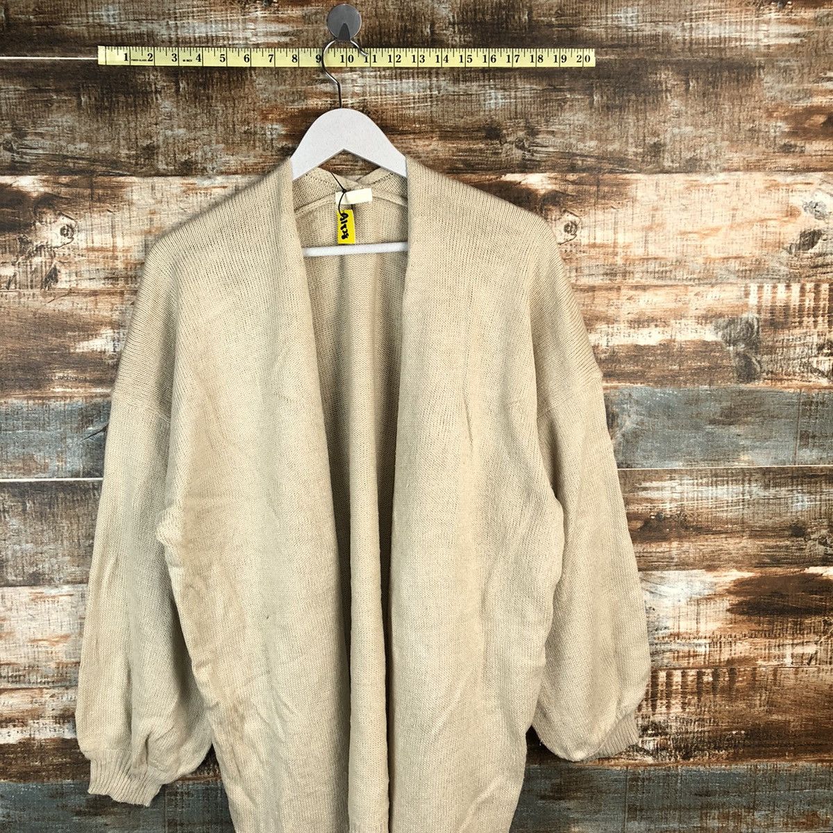 Japanese Brand Earth & Music Econology Brown Cardigan Knitwear #A1828 Size XL / US 12-14 / IT 48-50 - 2 Thumbnail