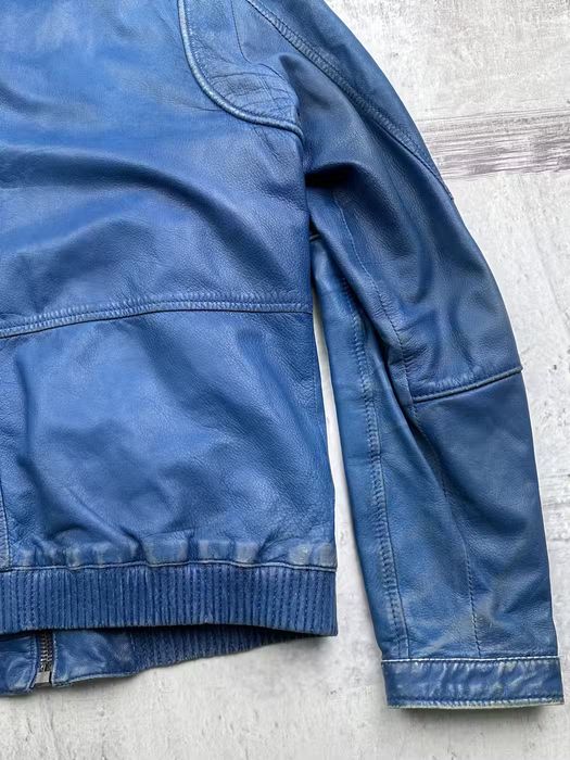 Strellson Strellson Vintage Faded Leather Jacket | Grailed