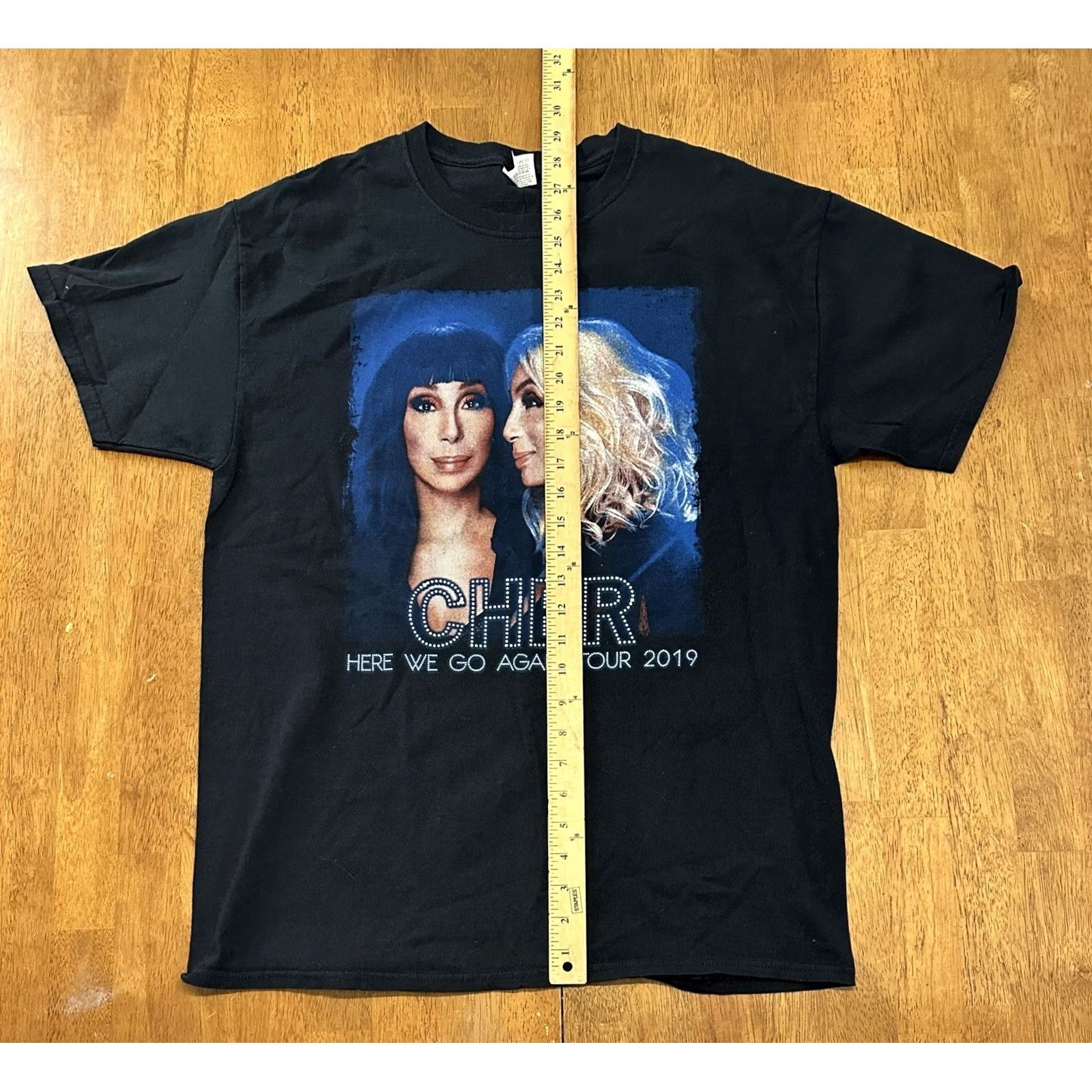 Fruit Of The Loom Cher Here We Go Again Tour 2019 T Shirt Large Size US L / EU 52-54 / 3 - 6 Thumbnail