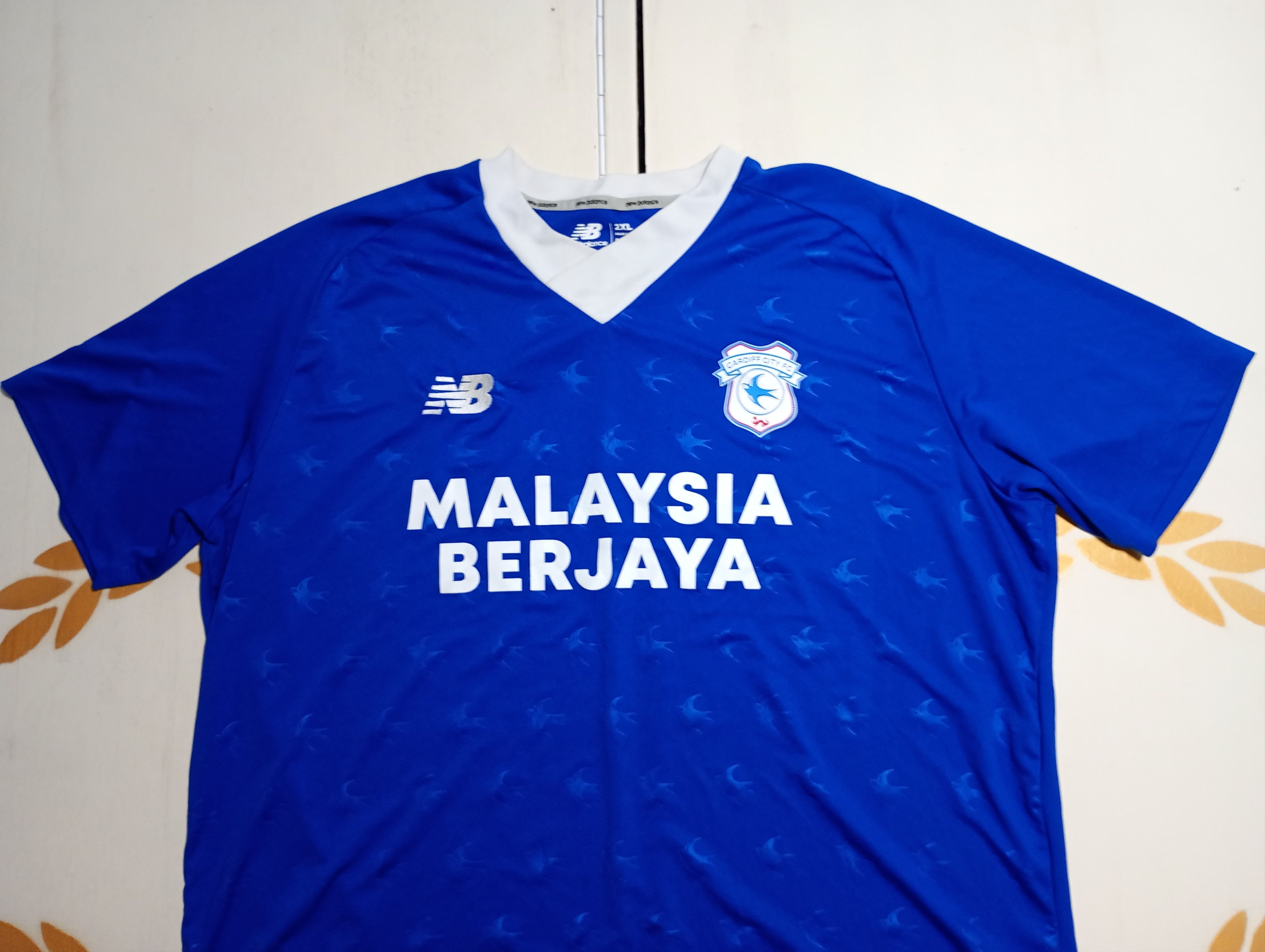 New Balance Cardiff City New Balance Home Jersey 2022-2023 Size US XXL / EU 58 / 5 - 7 Thumbnail