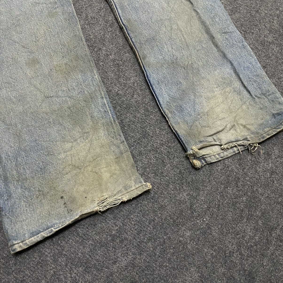 Levi's Vintage Clothing × Vintage Vintage 90s Levis 501 Distressed Denim Grunge Style Size US 35 - 13 Thumbnail