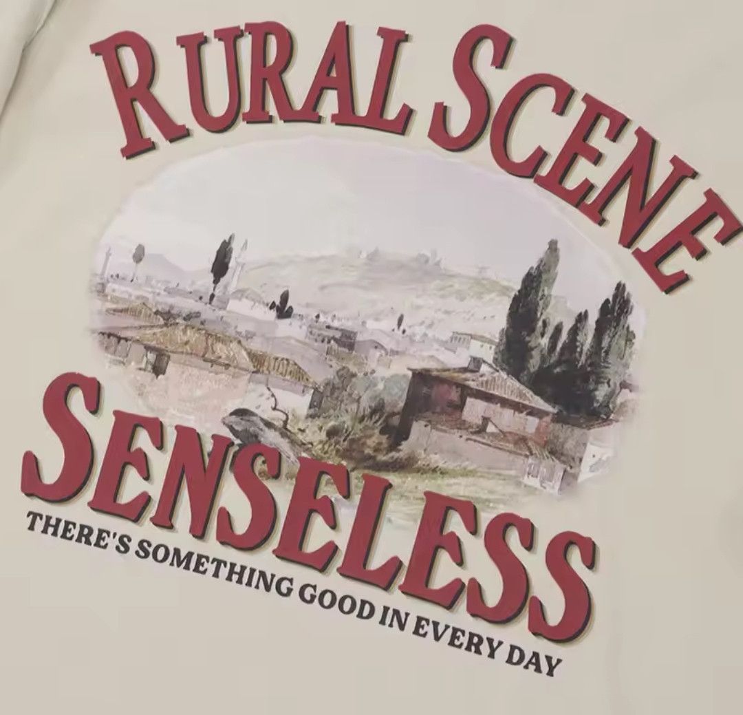 Vintage Rural Scene Tee Size US L / EU 52-54 / 3 - 3 Thumbnail