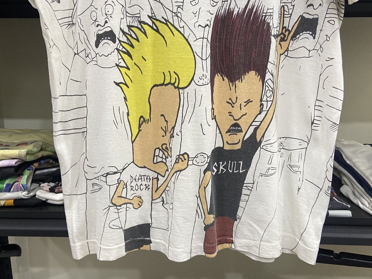 Band Tees × Vintage Vintage 90s Beavis and Butt-head MTV rock OVP Band TShirt Size US L / EU 52-54 / 3 - 3 Thumbnail