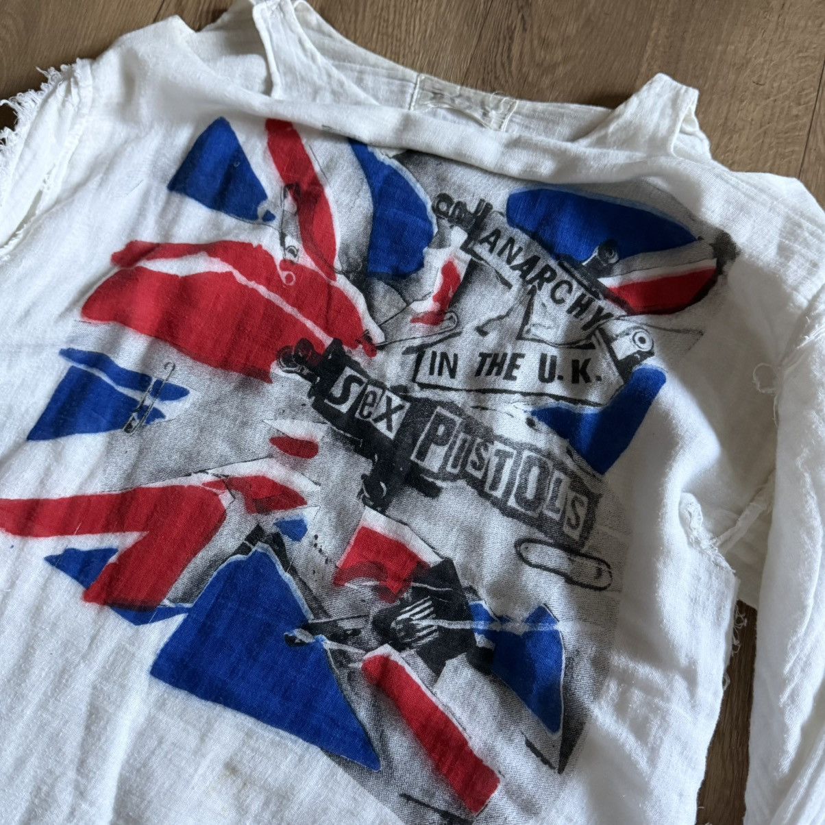 Boy London 80s BOY Anarchy in The Uk Muslin Shirt Size US S / EU 44-46 / 1 - 5 Thumbnail