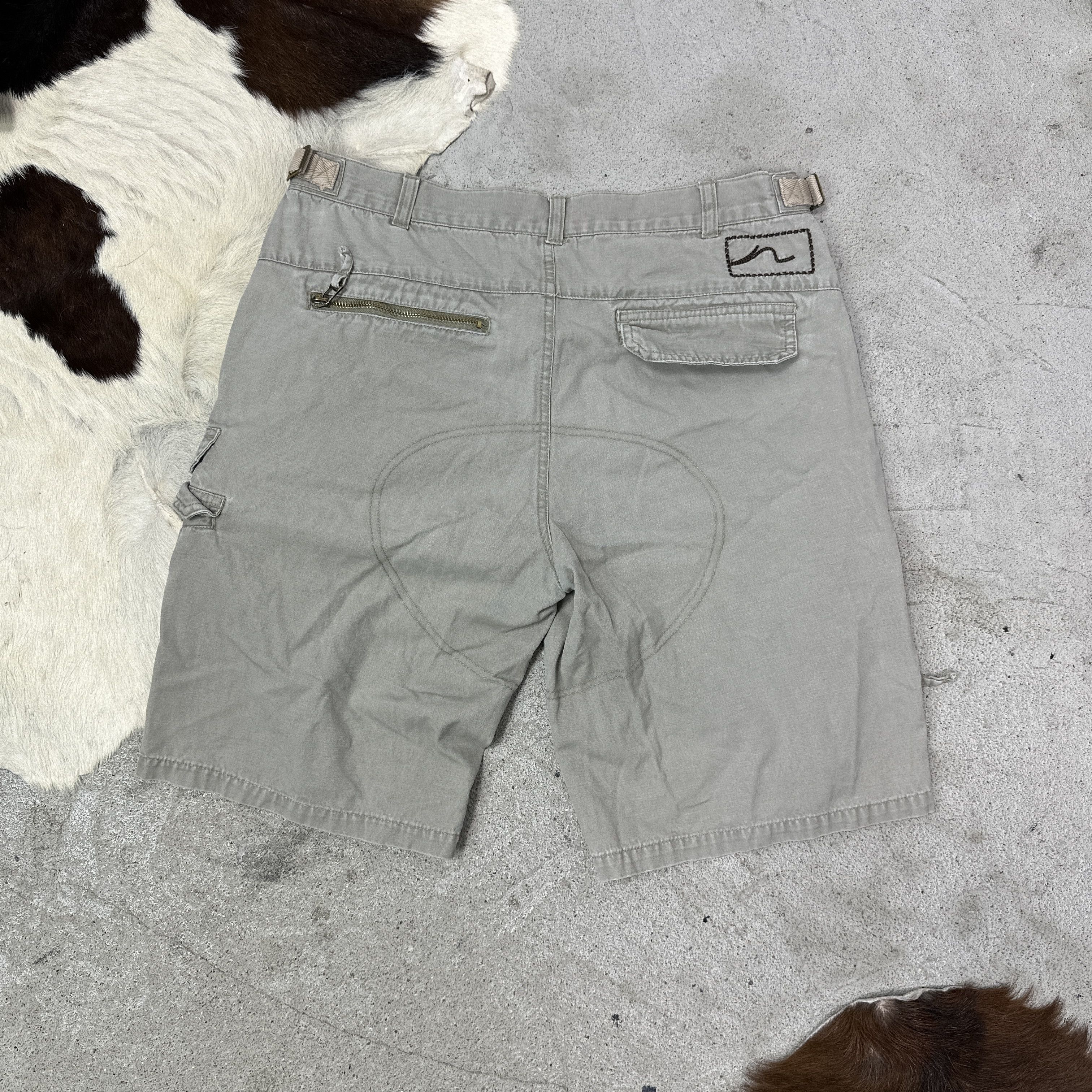 Kangol Vintage Streetwear Skater Sporty Kangol Shorts Y2K Size US 33 - 5 Thumbnail