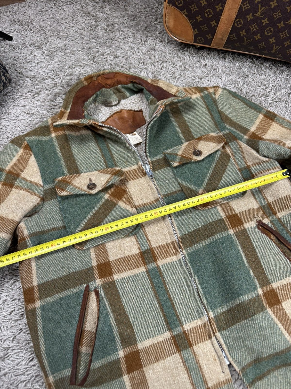 Woolrich Woolen Mills Vintage jacket Woolrich USA 70s original retro casual item Size US M / EU 48-50 / 2 - 5 Thumbnail