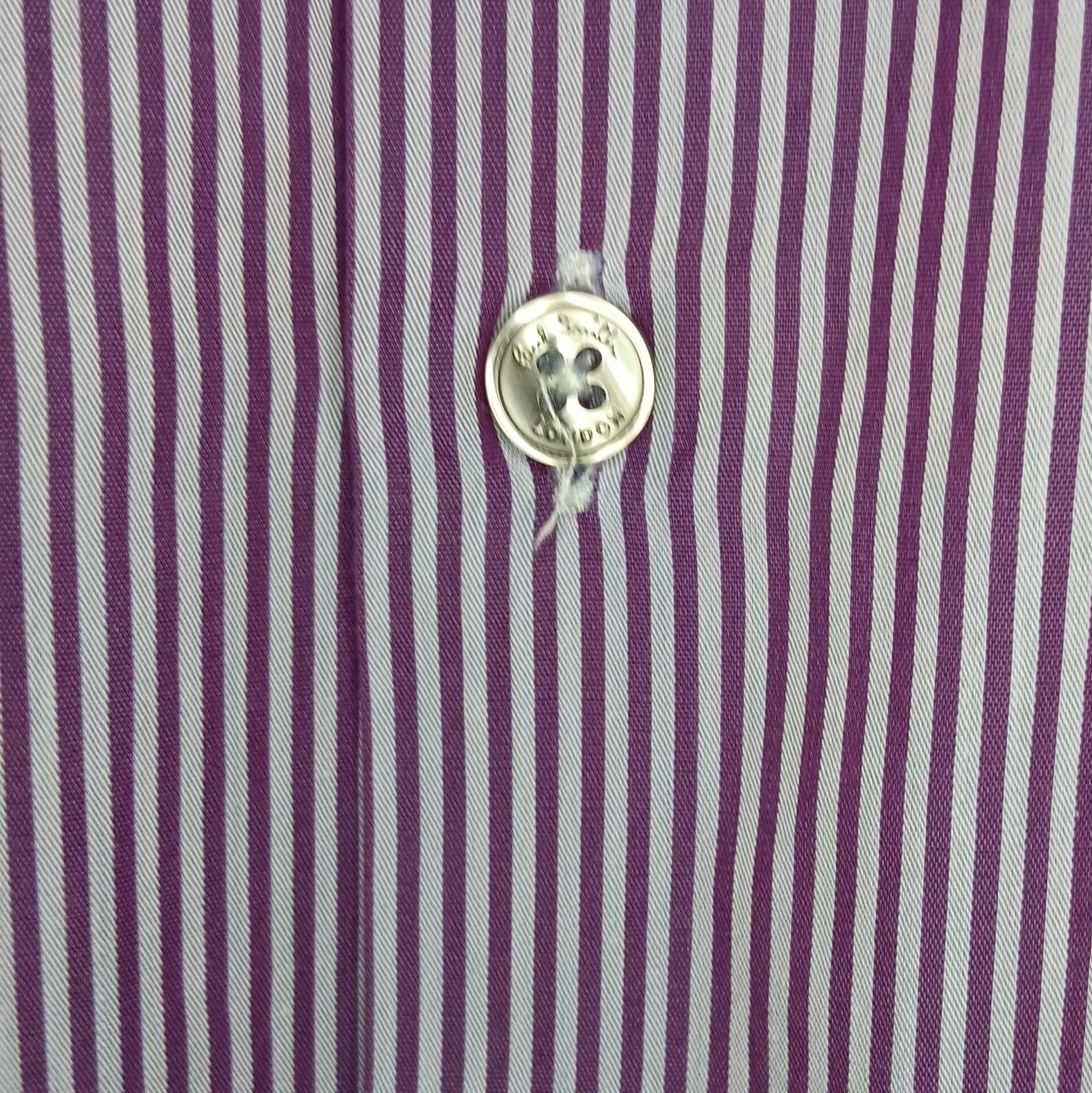 Paul Smith Paul Smith Byard Striped Long Sleeve Shirt Size US S / EU 44-46 / 1 - 9 Thumbnail
