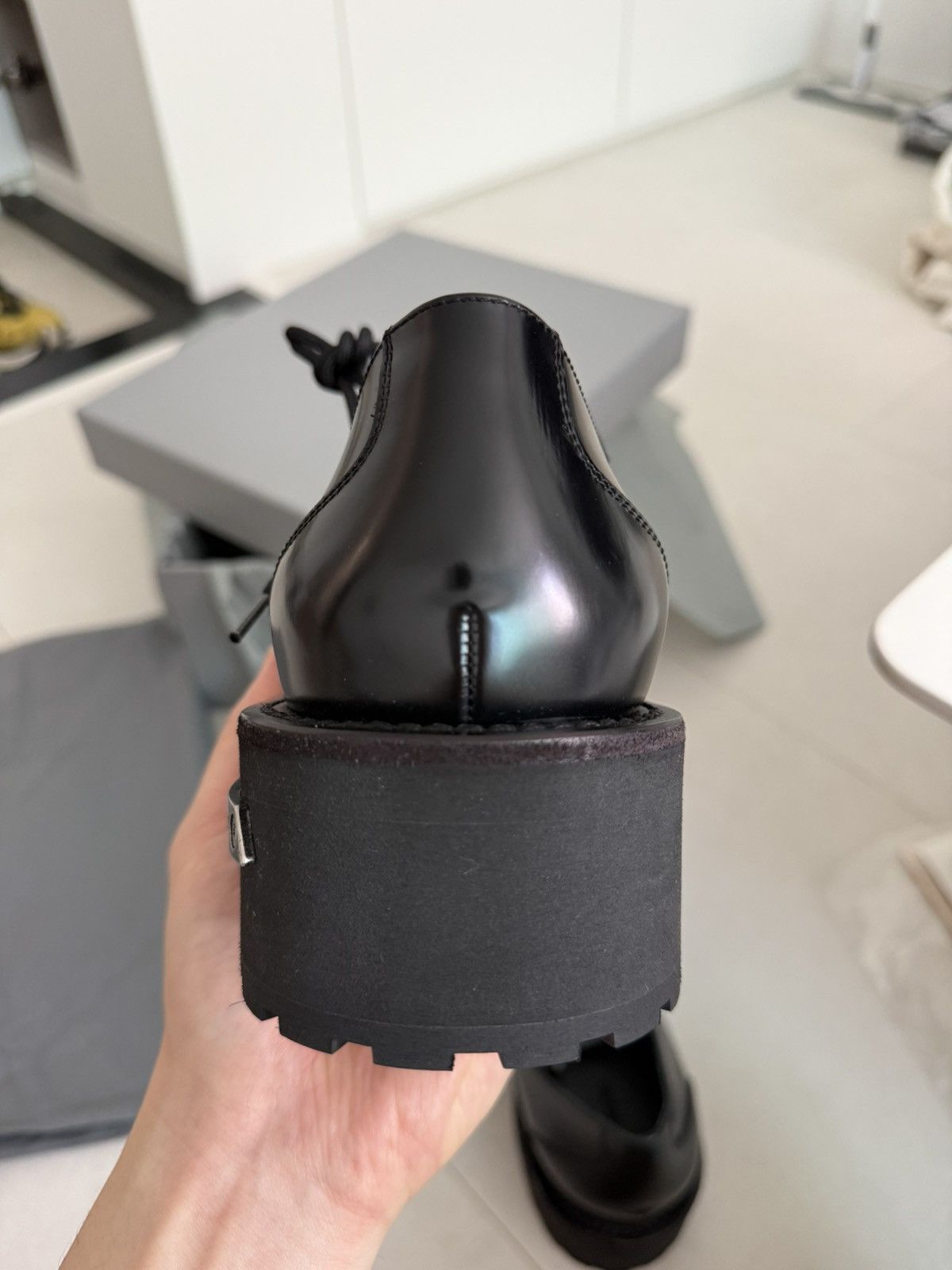 Balenciaga Balenciaga Venom Derby Black 42 Size US 9 / EU 42 - 4 Thumbnail