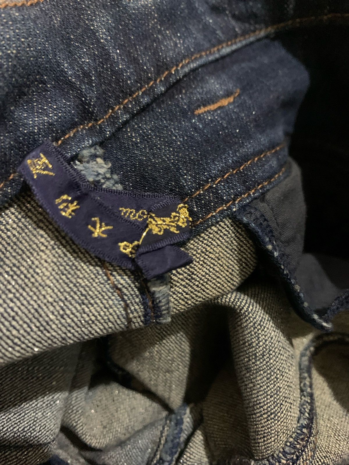 14th Addiction × 20471120 × Japanese Brand Vintage Japanese La Moda Goji Multi Zipper Denim Jeans Size US 30 / EU 46 - 13 Thumbnail