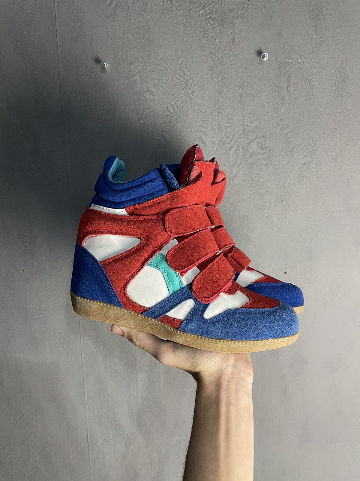 Other 📌Unbranded Isabel Marant Style Bekett Wedge Sneakers Shoes Size US 10 / IT 40 - 1 Thumbnail