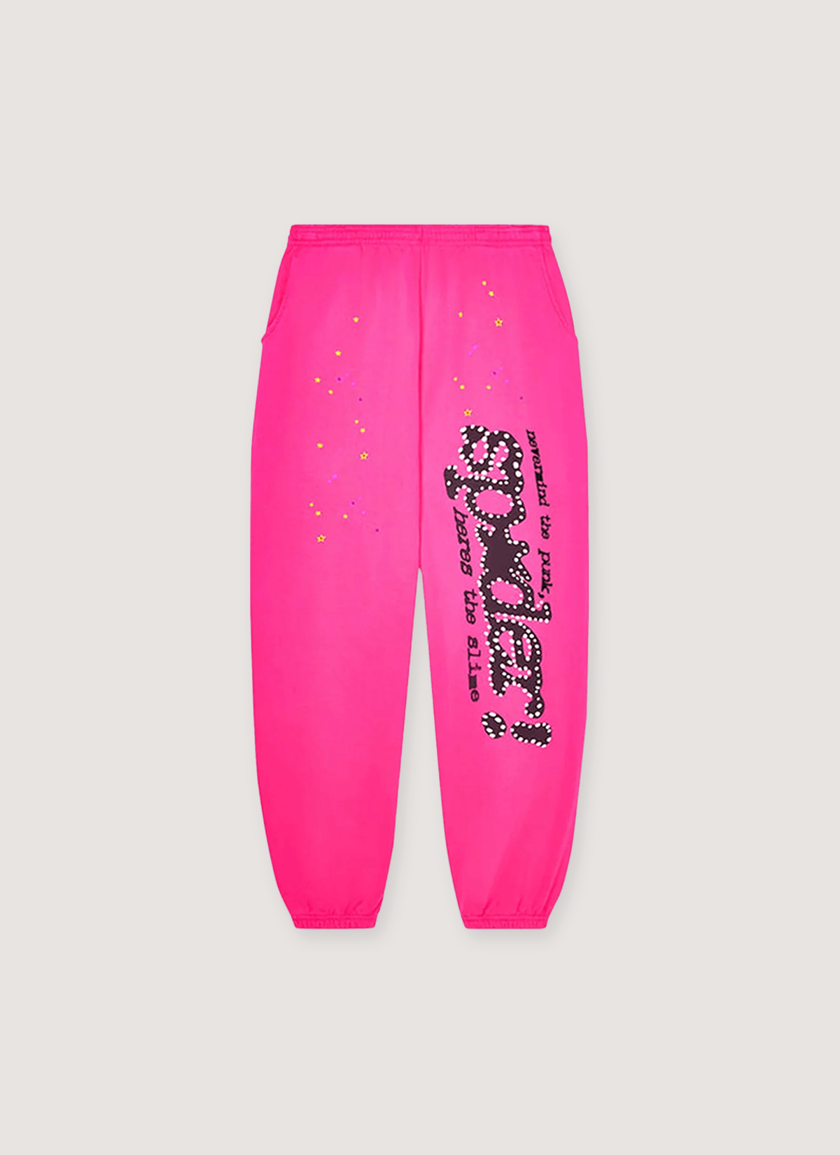 Sp5der Worldwide Punk V2 Sweatpants Magenta Size US 32 / EU 48 - 1 Preview