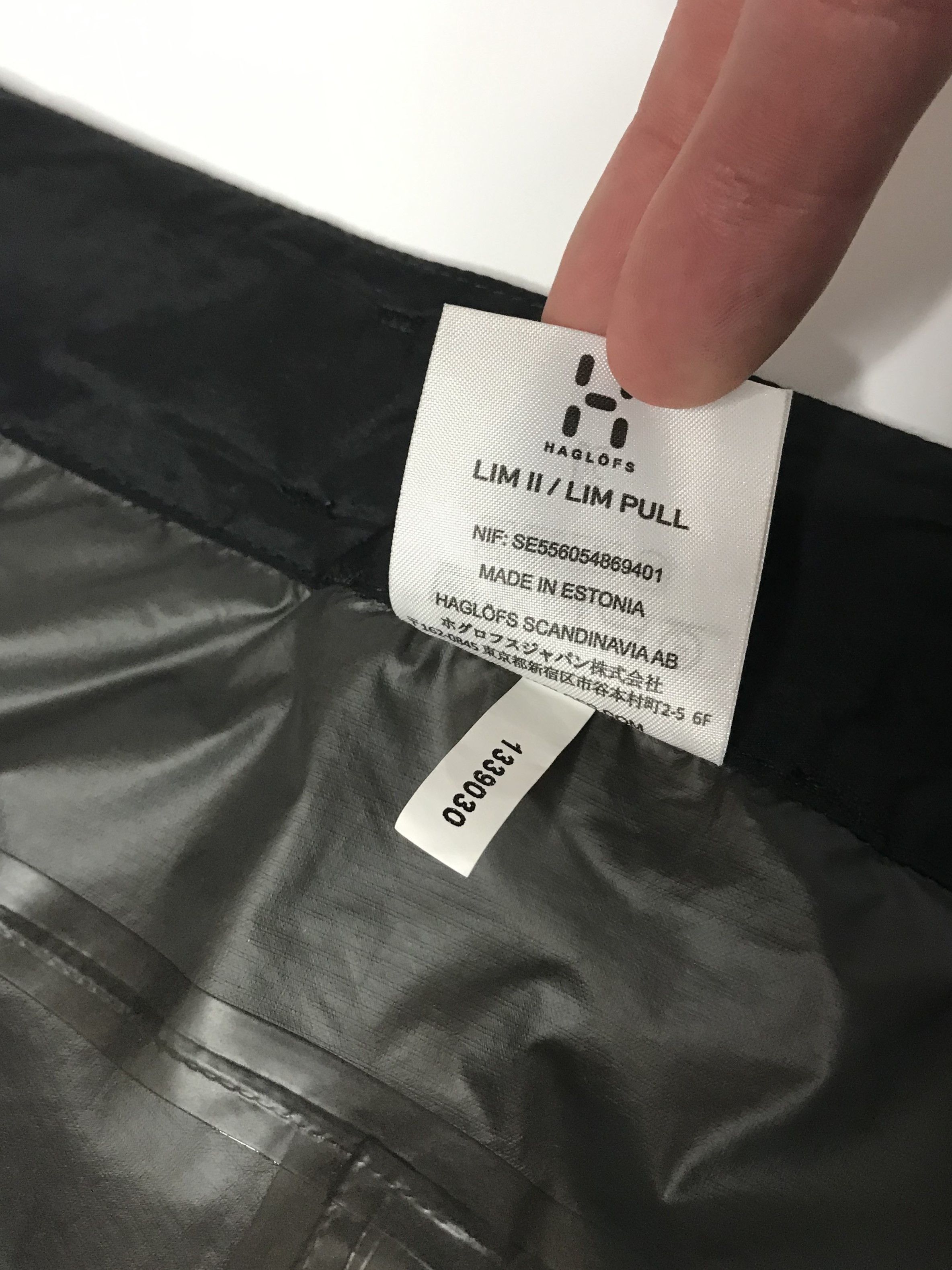 Haglofs Haglofs L.I.M Pants Gore-Tex Outdoor Mens Sz S Black Size US 30 / EU 46 - 11 Thumbnail